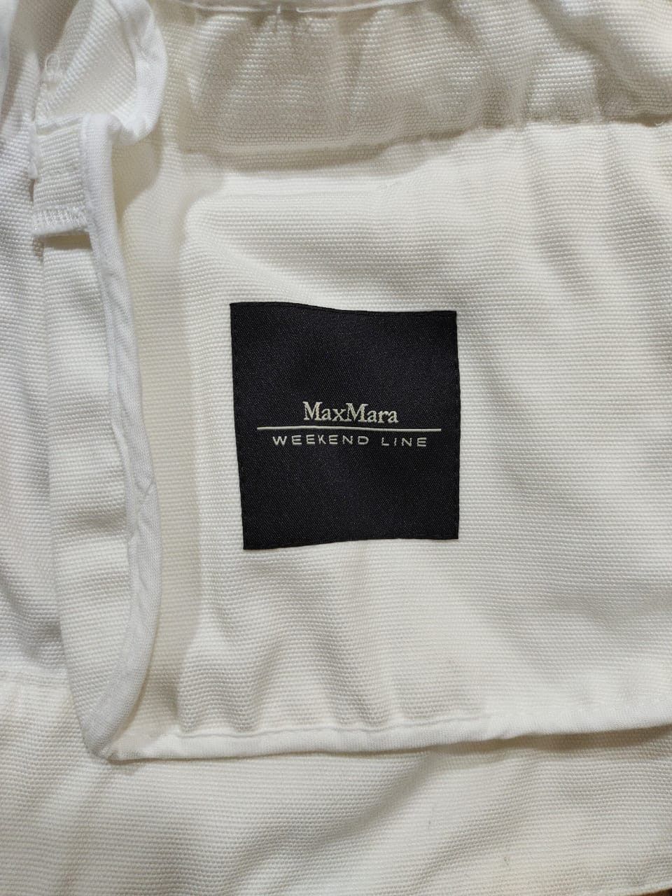 Max Mara MAX MARA WEEKEND LINE WHITE DENIM JACKET Size S / US 4 / IT 40 - 9 Thumbnail