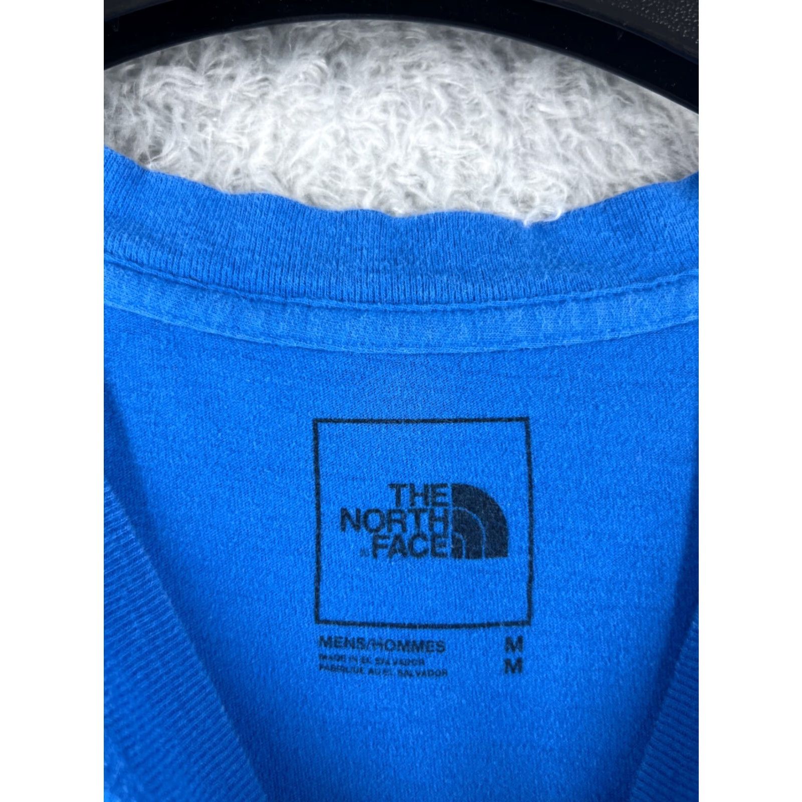 The North Face The North Face Shirt Men Medium Blue 100% Cotton USA Hero Graphic Flag Crew Neck Size US M / EU 48-50 / 2 - 7 Thumbnail