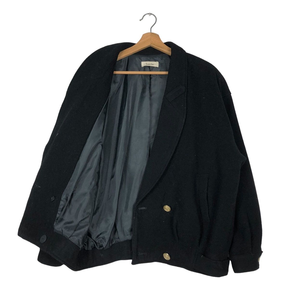 Japanese Brand 🔥VINTAGE BOMBER JACKET WOOL DOUBLE BREAST NEOMYTHOS JAPAN Size US M / EU 48-50 / 2 - 11 Thumbnail