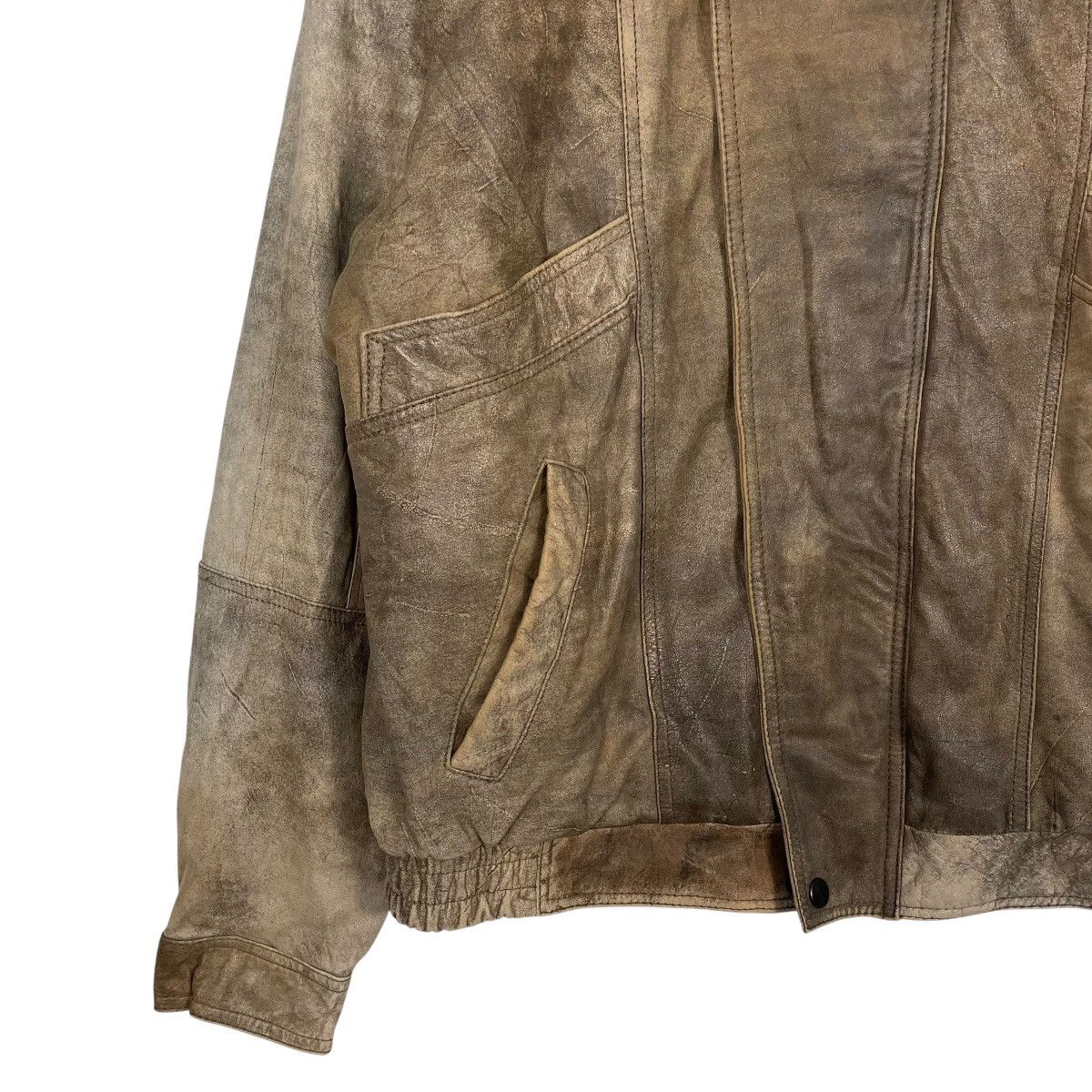 Other Cenci Leather Jacket Size US L / EU 52-54 / 3 - 3 Thumbnail