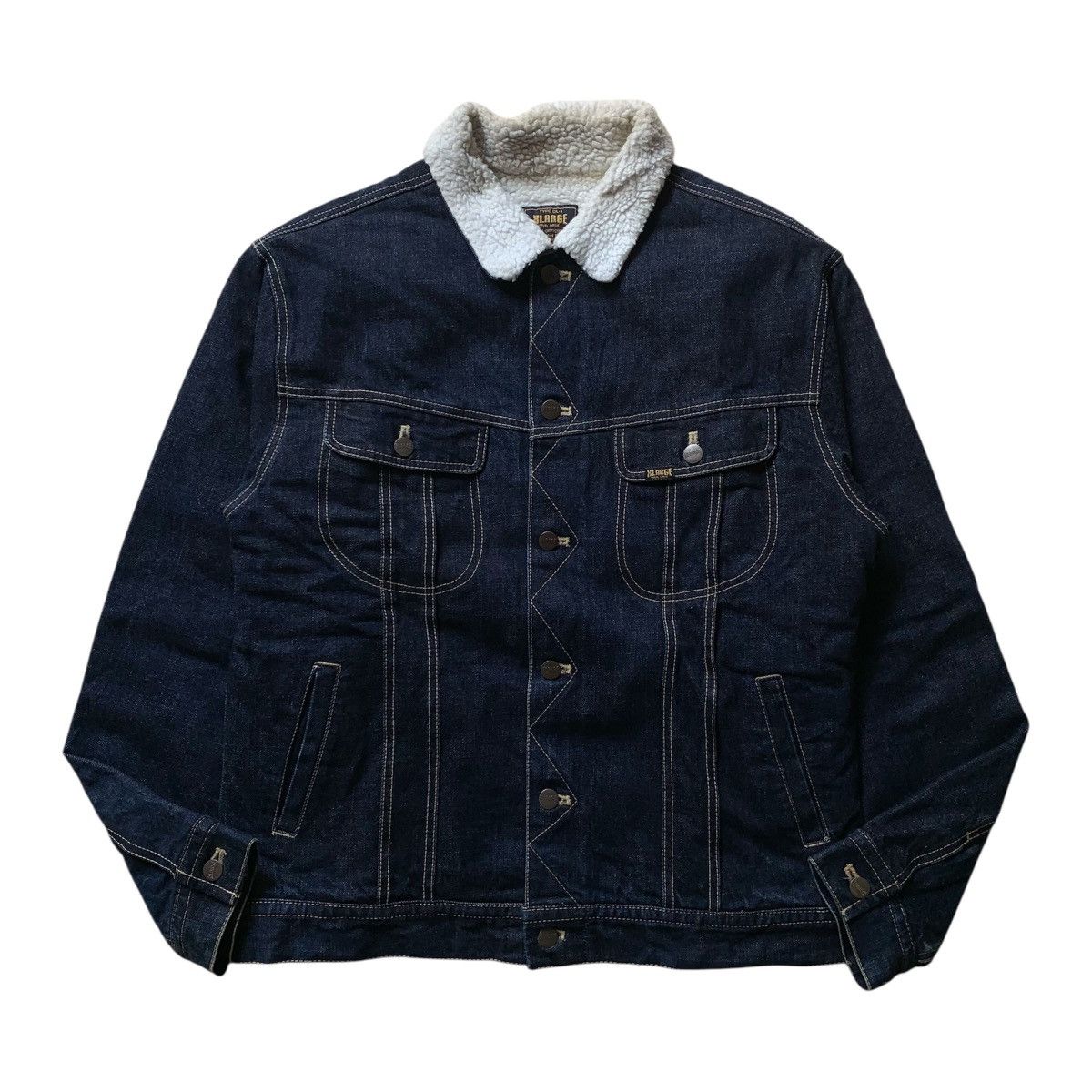 X-LARGE X-Large Denim Selvedge Sherpha Jacket Japanese Brand Size US L / EU 52-54 / 3 - 1 Thumbnail