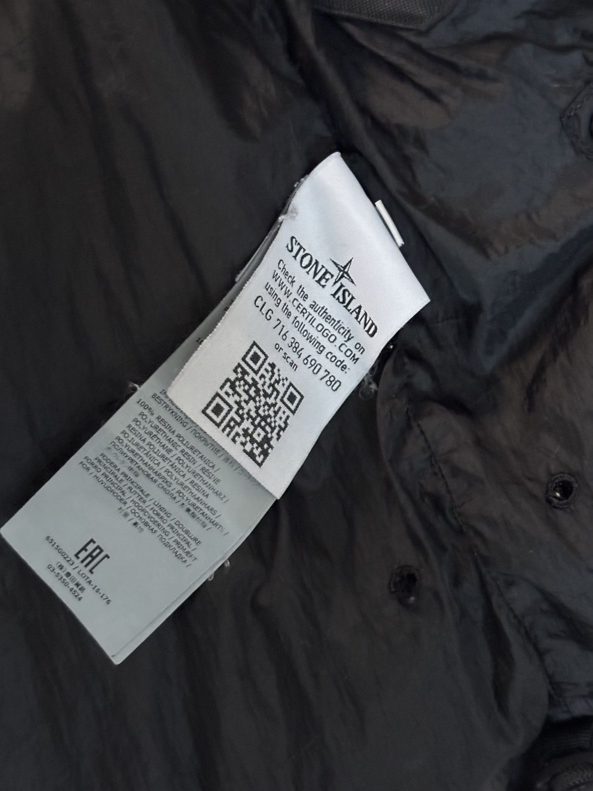 Stone Island Stone Island black gilet with removable hood S Size US S / EU 44-46 / 1 - 12 Thumbnail