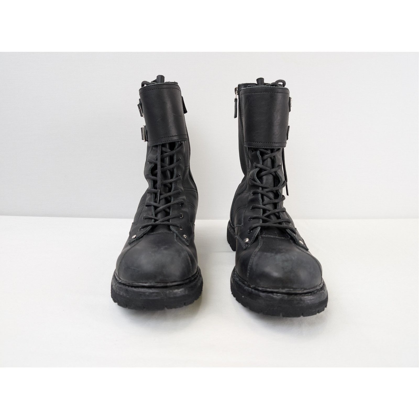 Gucci o1rshd1 Watch Calf Boots in Black Size US 12.5 / EU 45-46 - 8 Thumbnail