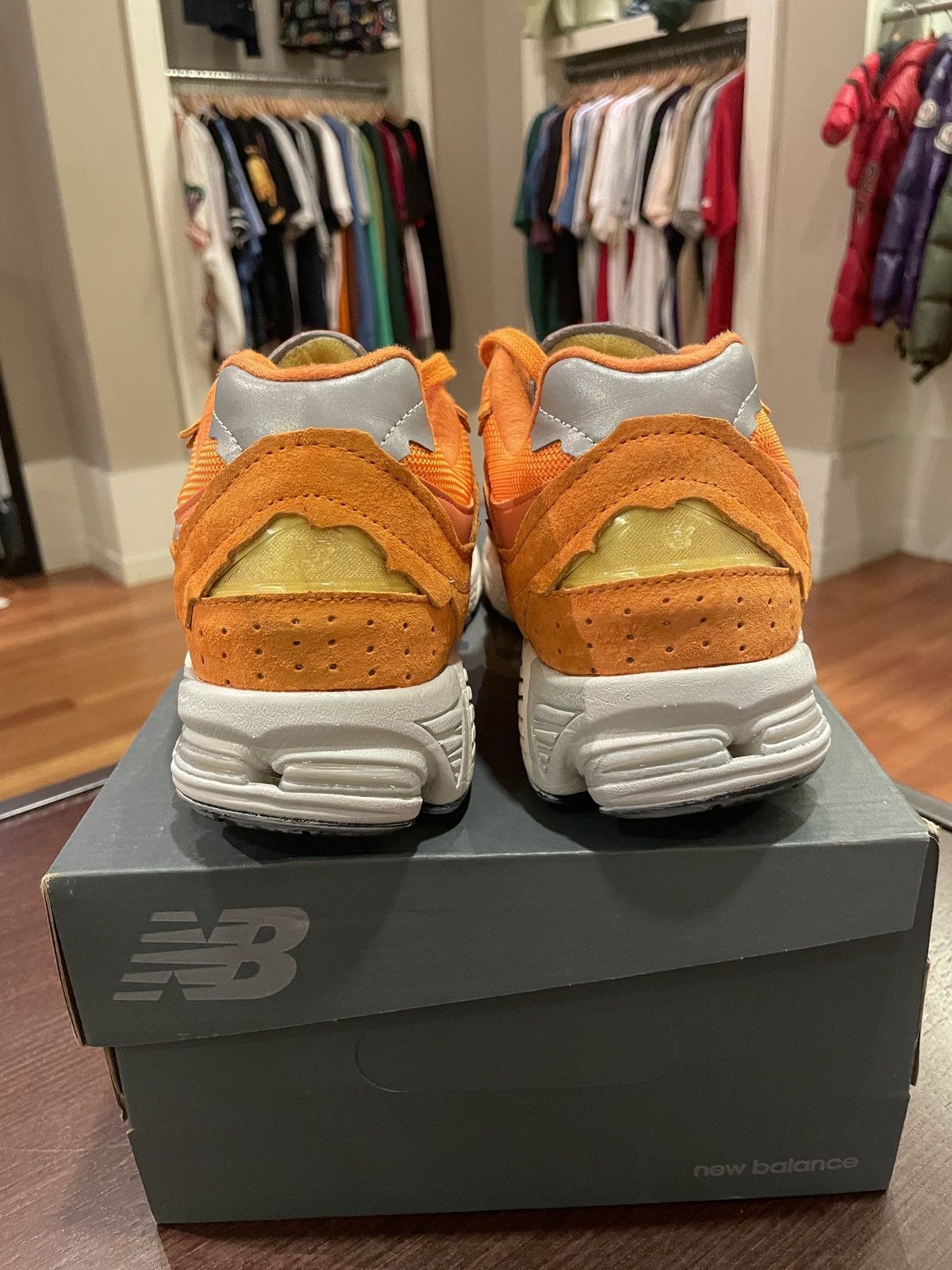 New Balance New Balance 2002R Protection Pack Vintage Orange Size US 9 / EU 42 - 6 Thumbnail