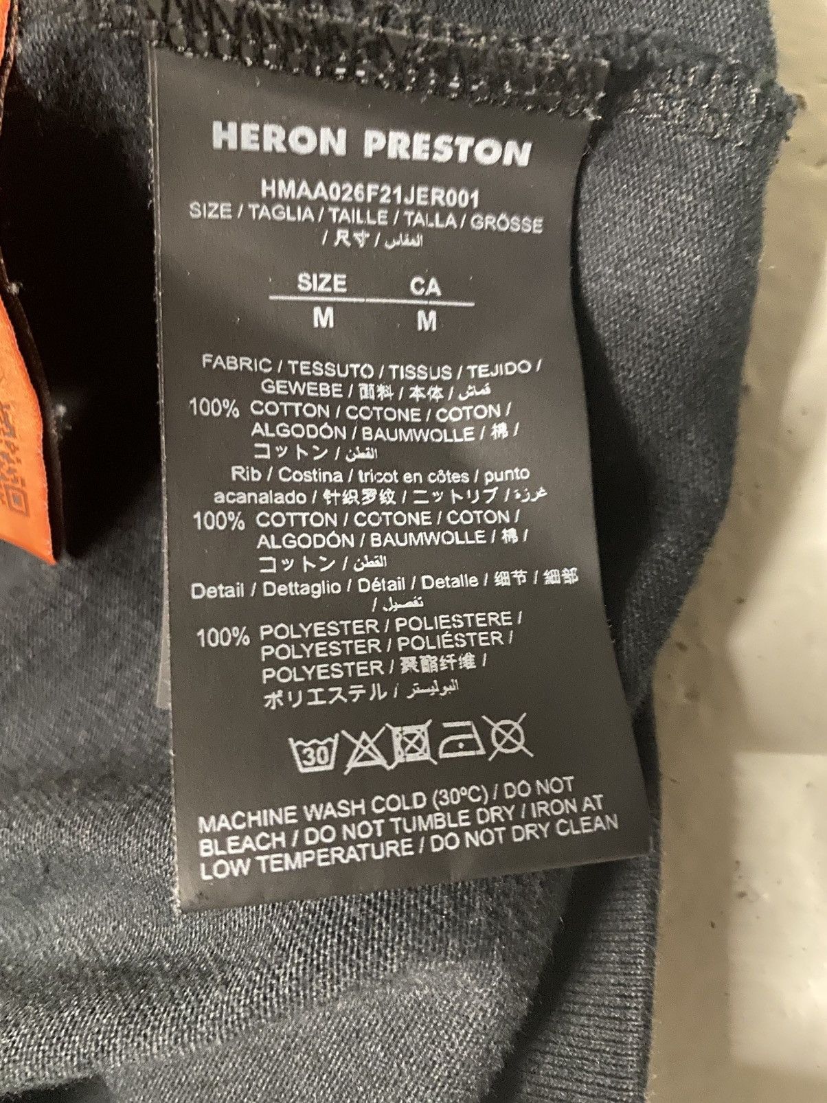 Heron Preston Heron Preston graphic t-shirt Size US M / EU 48-50 / 2 - 10 Thumbnail