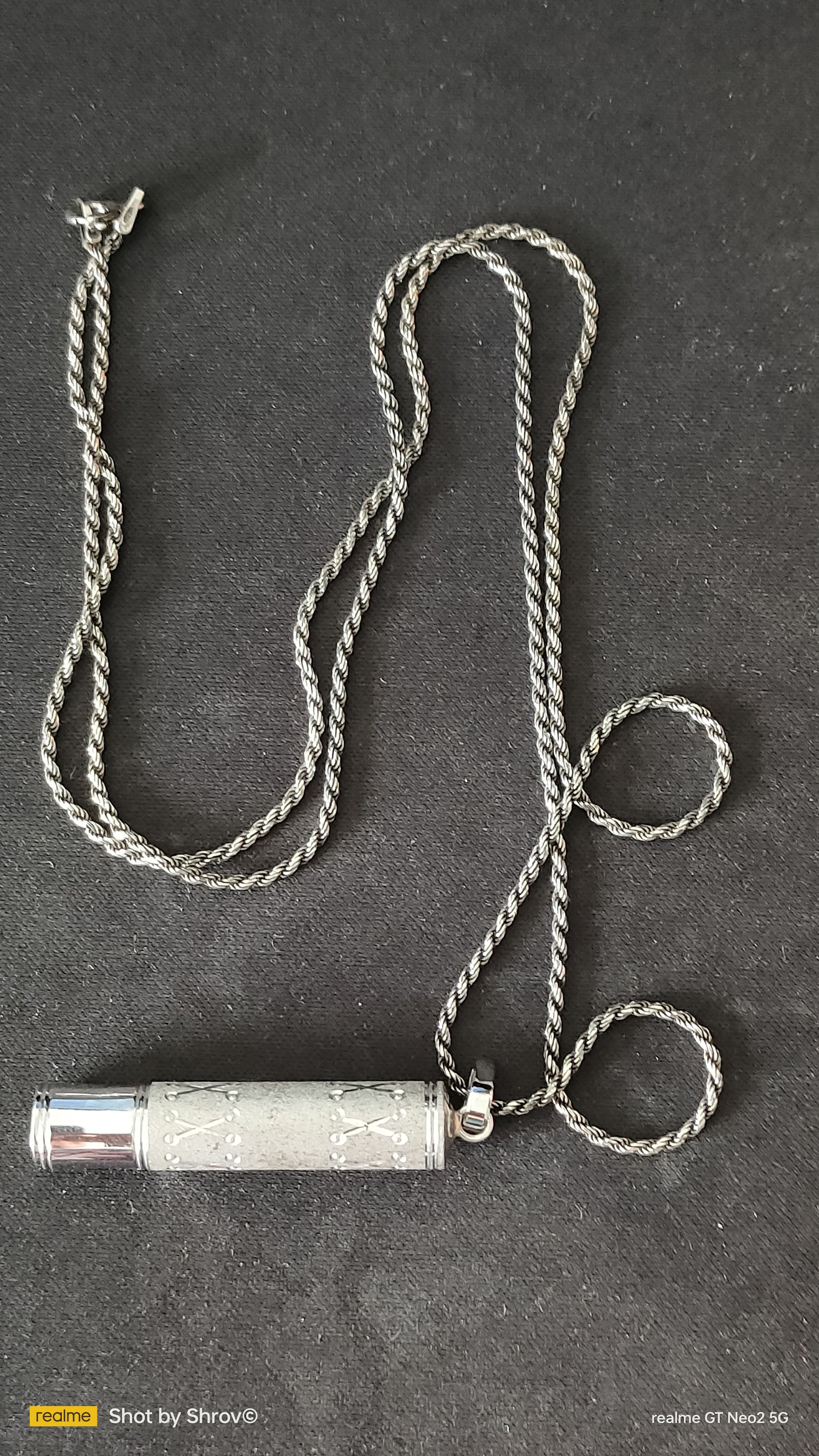 Other SILVER 925 WHISTLE PENDANT SILVER ITALY Size ONE SIZE - 7 Thumbnail