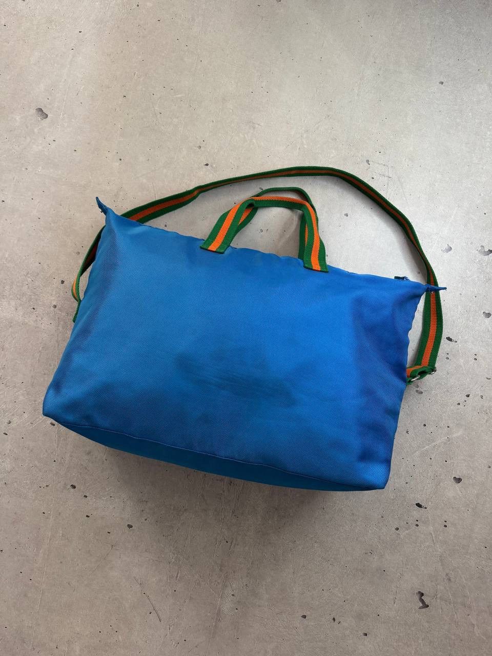 Polo Ralph Lauren Polo Ralph Lauren Large Blue Duffle Bag Big Pony Travel Gym Size ONE SIZE - 6 Thumbnail