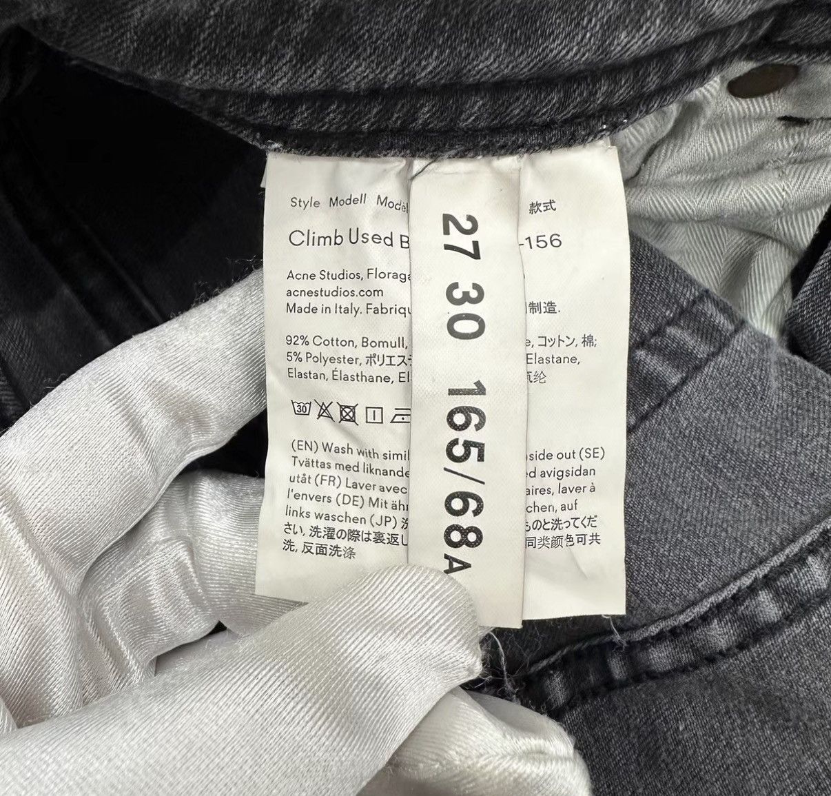Acne Studios Acne Studios Washed Jeans J42 Size 27" / US 4 / IT 40 - 5 Thumbnail