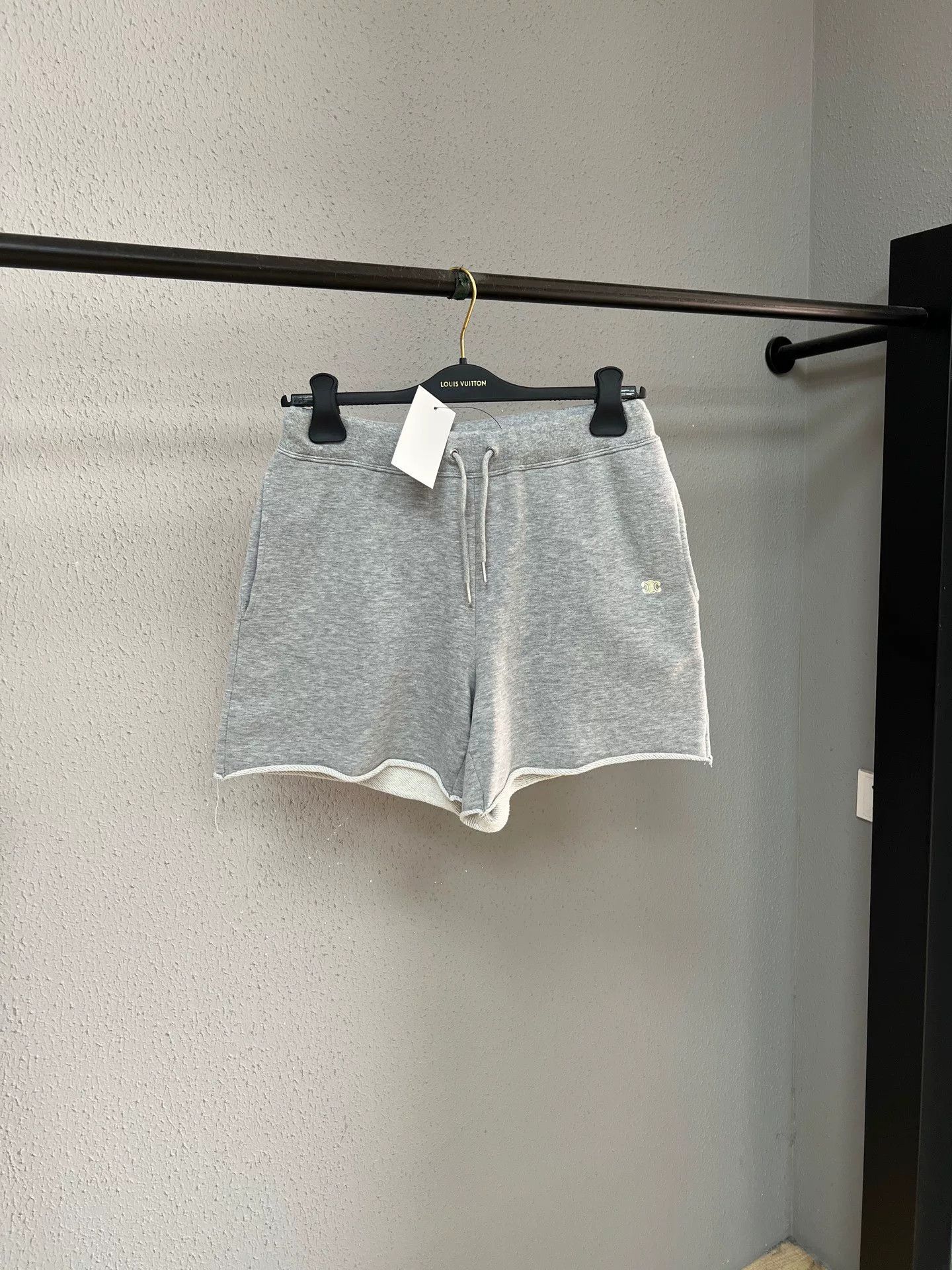 Celine Celine Cashmere Triomphe Shorts Size 36" / US 14 / IT 50 - 1 Thumbnail