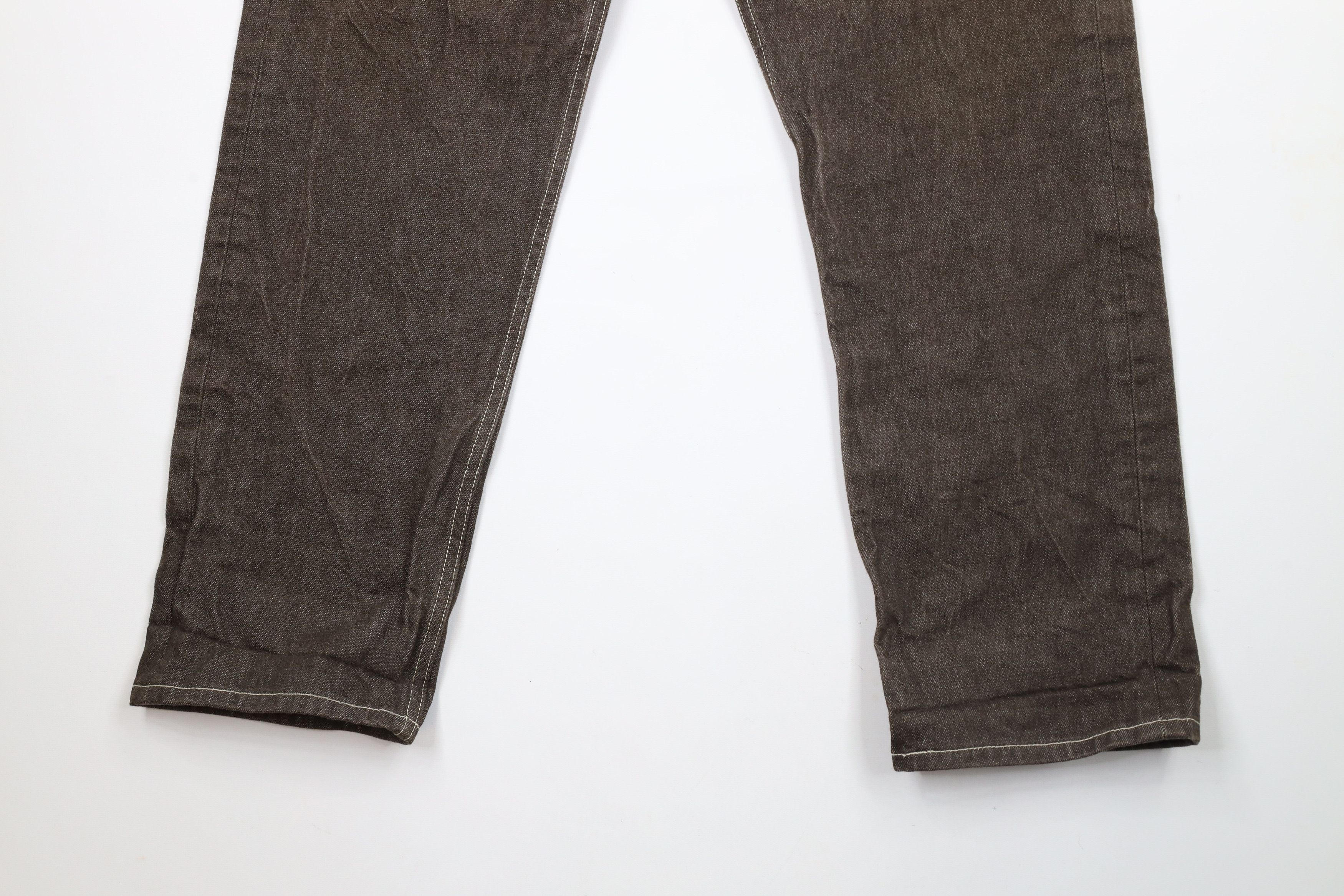 Levi's × Vintage Vintage Y2K Levis 501xx Original Straight Leg Jeans Brown Size US 34 / EU 50 - 4 Thumbnail