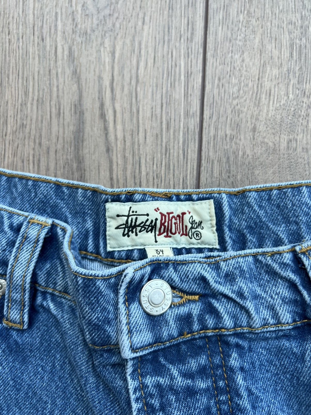 NOMA t.d × Stussy Stussy x NOMA t.d. Big Ol Jeans Size 34 Size US 34 / EU 50 - 3 Thumbnail
