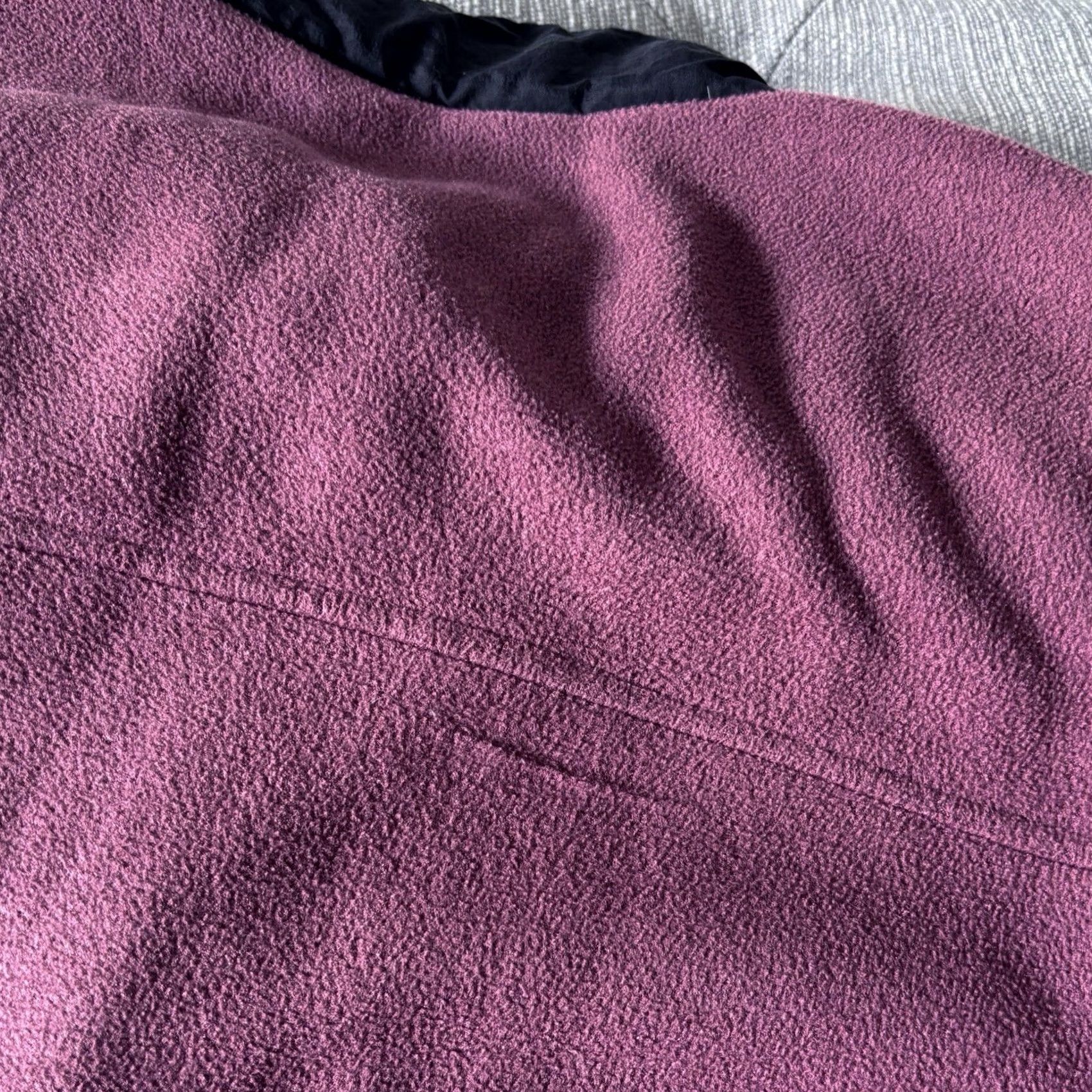 The North Face VINTAGE The North Face Fleece Jacket Women's Medium Burgundy Polartec Light Size M / US 6-8 / IT 42-44 - 3 Thumbnail