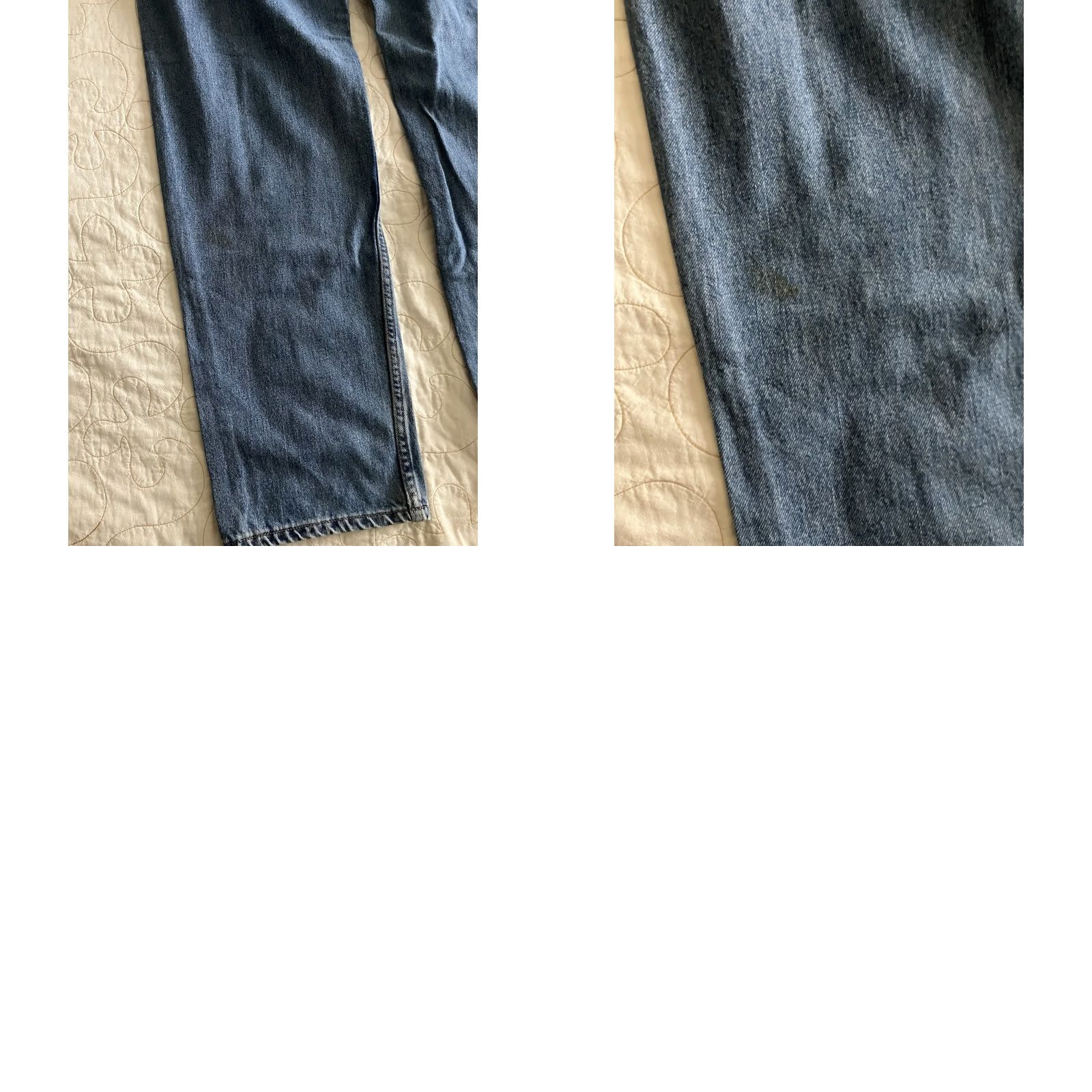 Levi's Levi’s 550 Jeans Men’s 36x34 Blue Denim Relaxed Fit 36x34 Zip Pockets Straight Y2K 2000s Mens Regular Jeans Size US 36 / EU 52 - 9 Thumbnail
