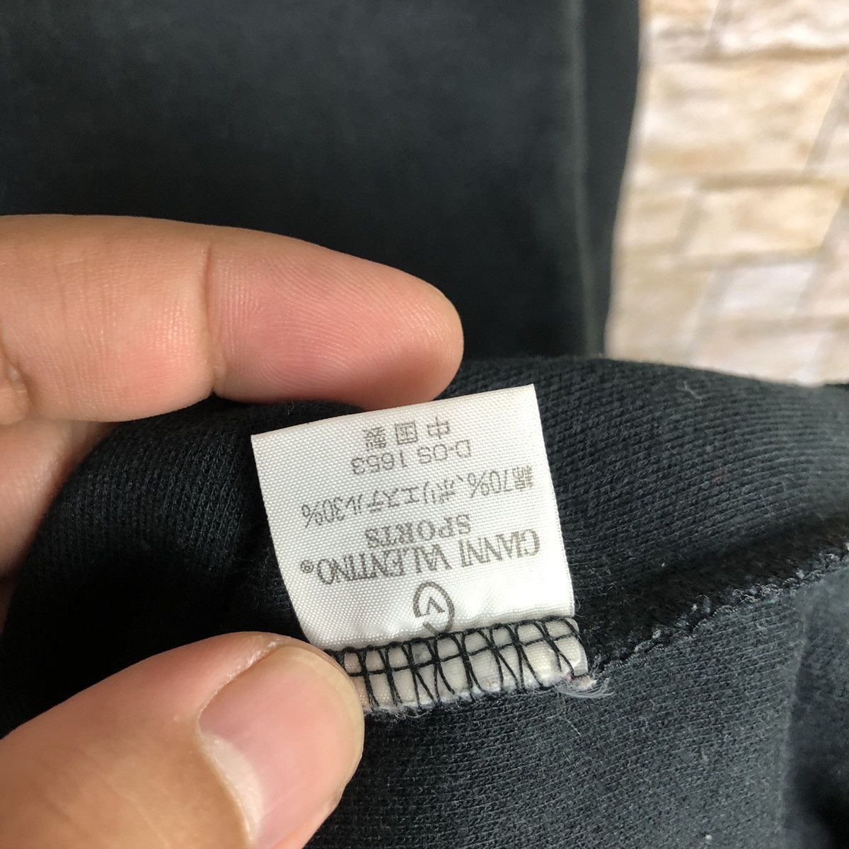 Gianni Valentino Gianni Valentino Spont Black Sweatshirt #A285 Size US L / EU 52-54 / 3 - 12 Thumbnail