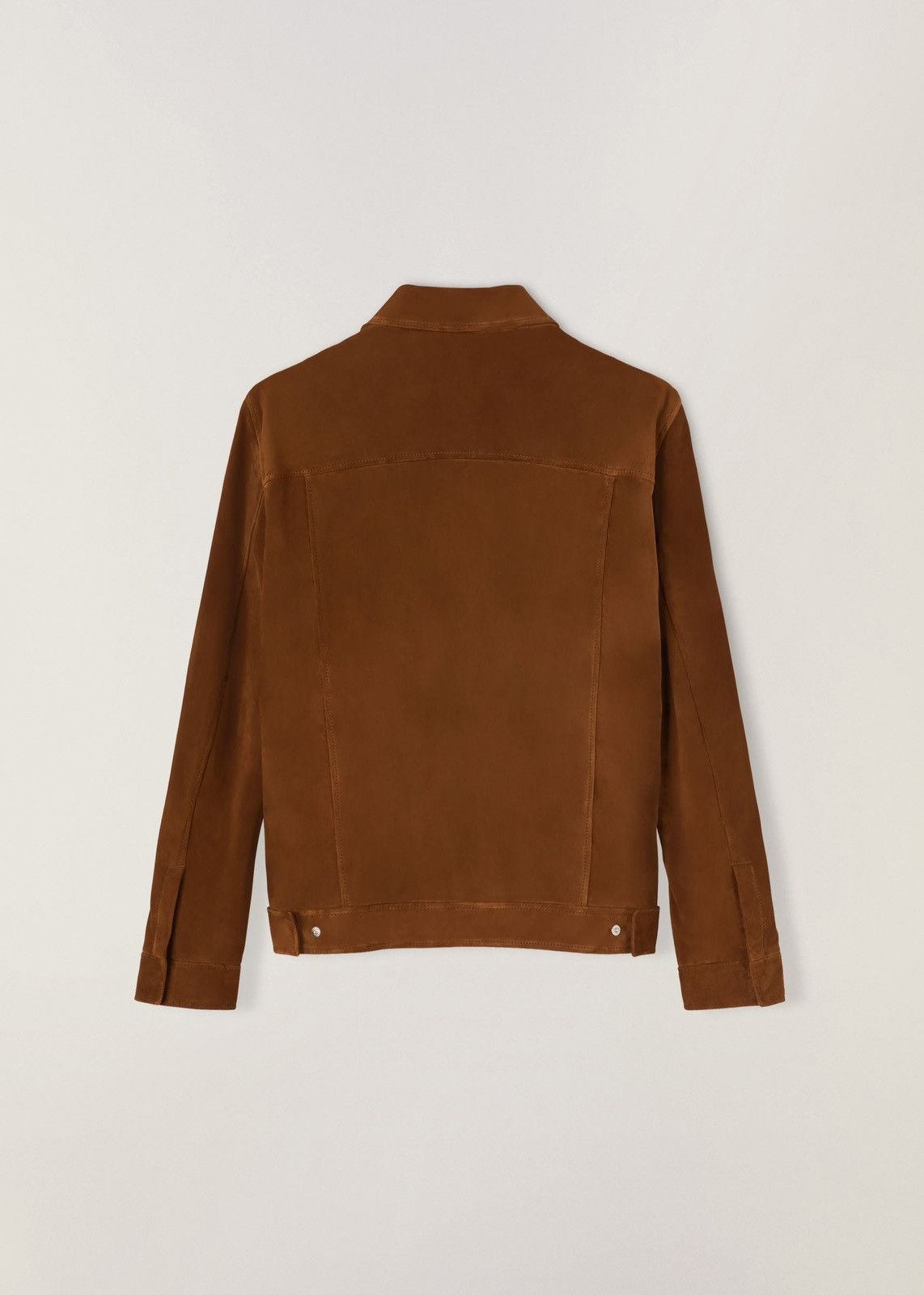 Loro Piana o1srvl11e0924 Rone Leather Jacket in Dark Brown Size US XL / EU 56 / 4 - 2 Thumbnail