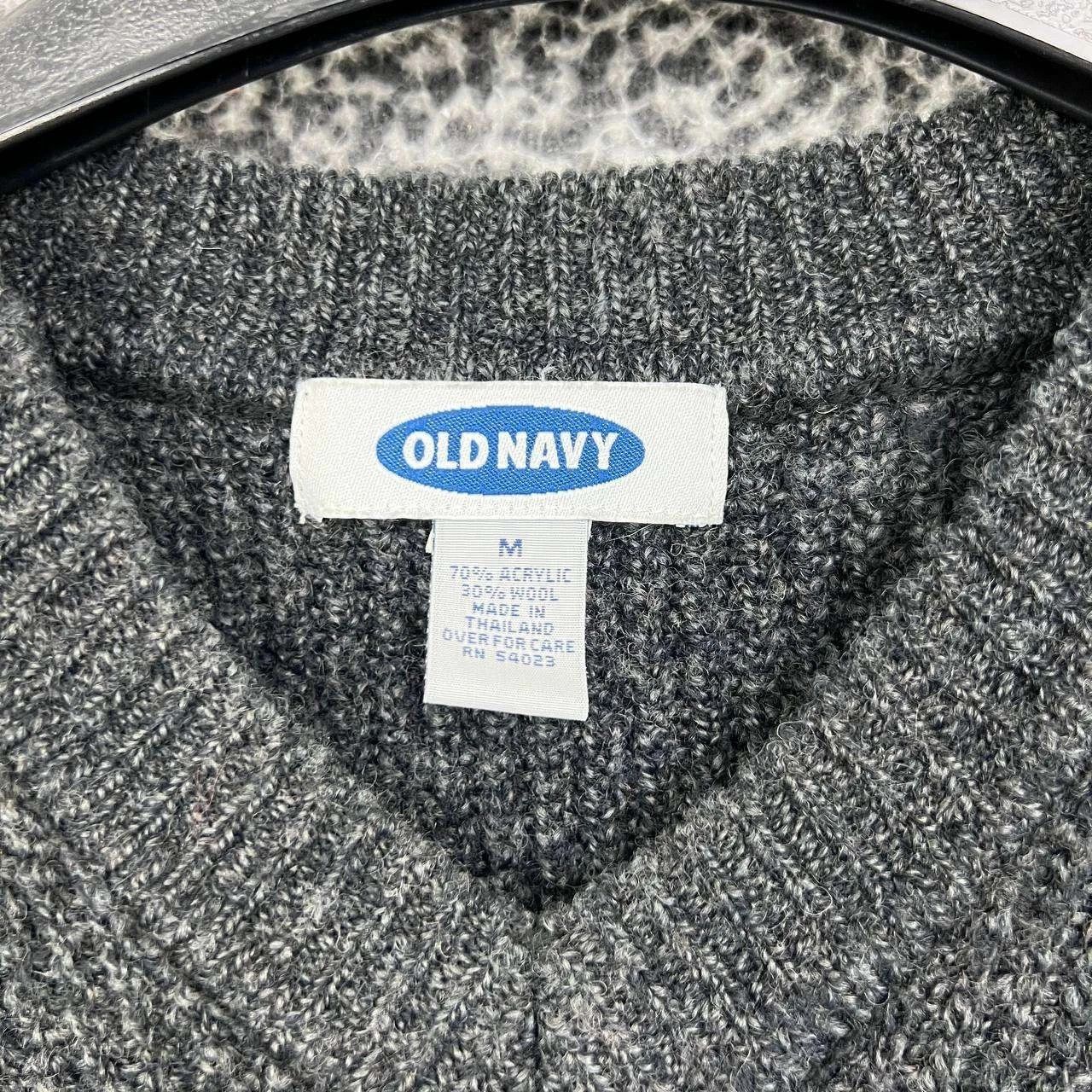 Old Navy Old Navy Sweater Men Knitted Pullover Long Sleeve V-Neck M Size US M / EU 48-50 / 2 - 3 Thumbnail