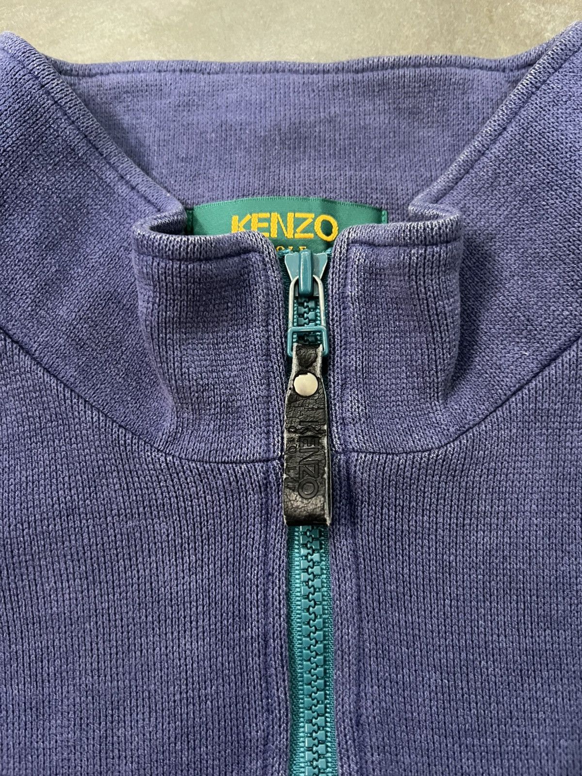 Kenzo Kenzo Golf Halfzip Vintage Size US L / EU 52-54 / 3 - 10 Thumbnail