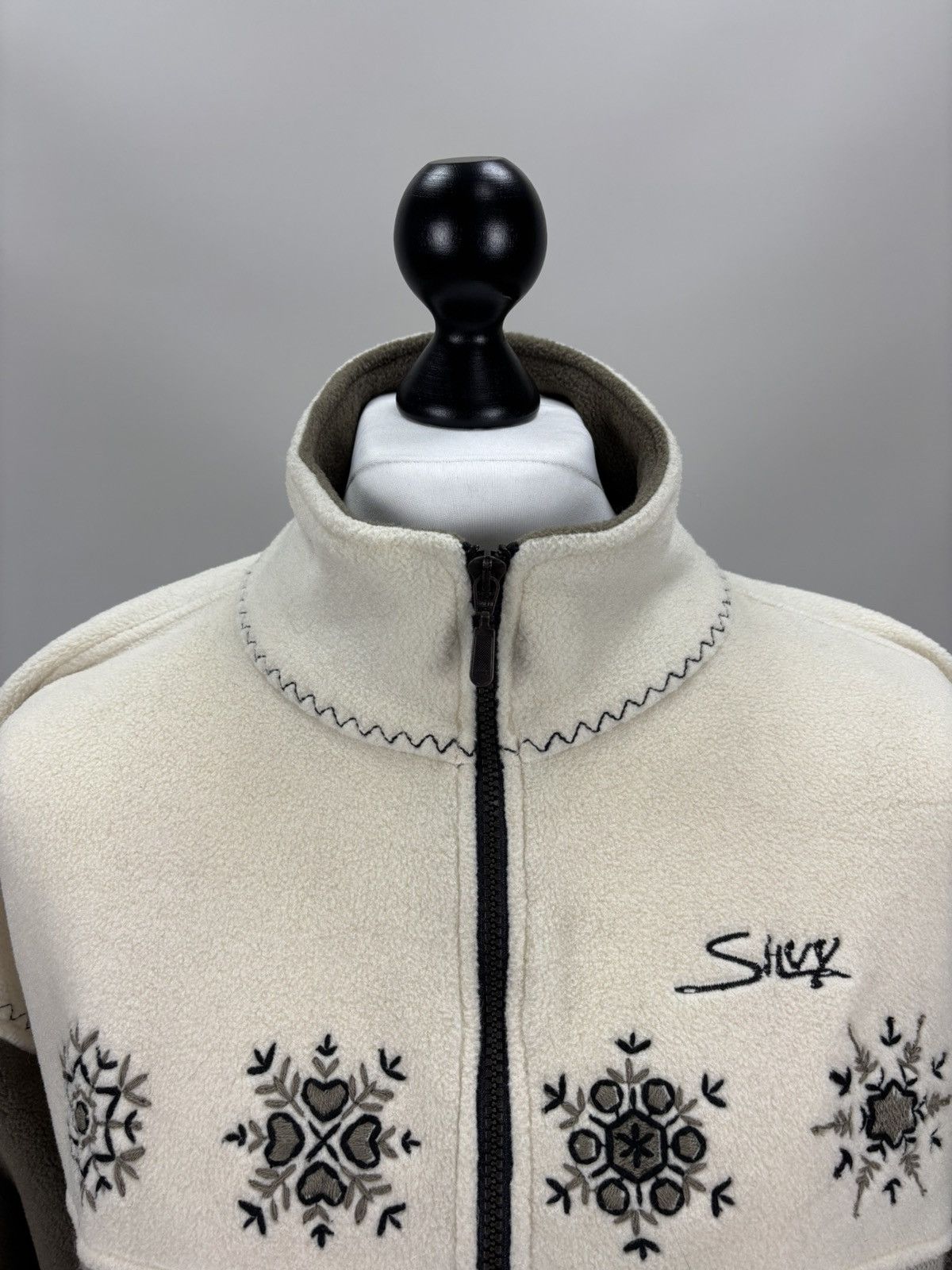 Other Mens vintage fleece jacket Walking Silvy Size L Size US L / EU 52-54 / 3 - 4 Thumbnail