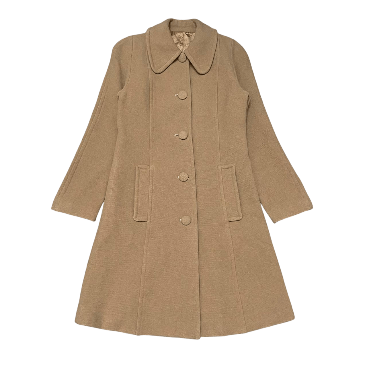 Japanese Brand Vintage A.O. Atsuki Onishi Wool Coat Size S / US 4 / IT 40 - 1 Thumbnail