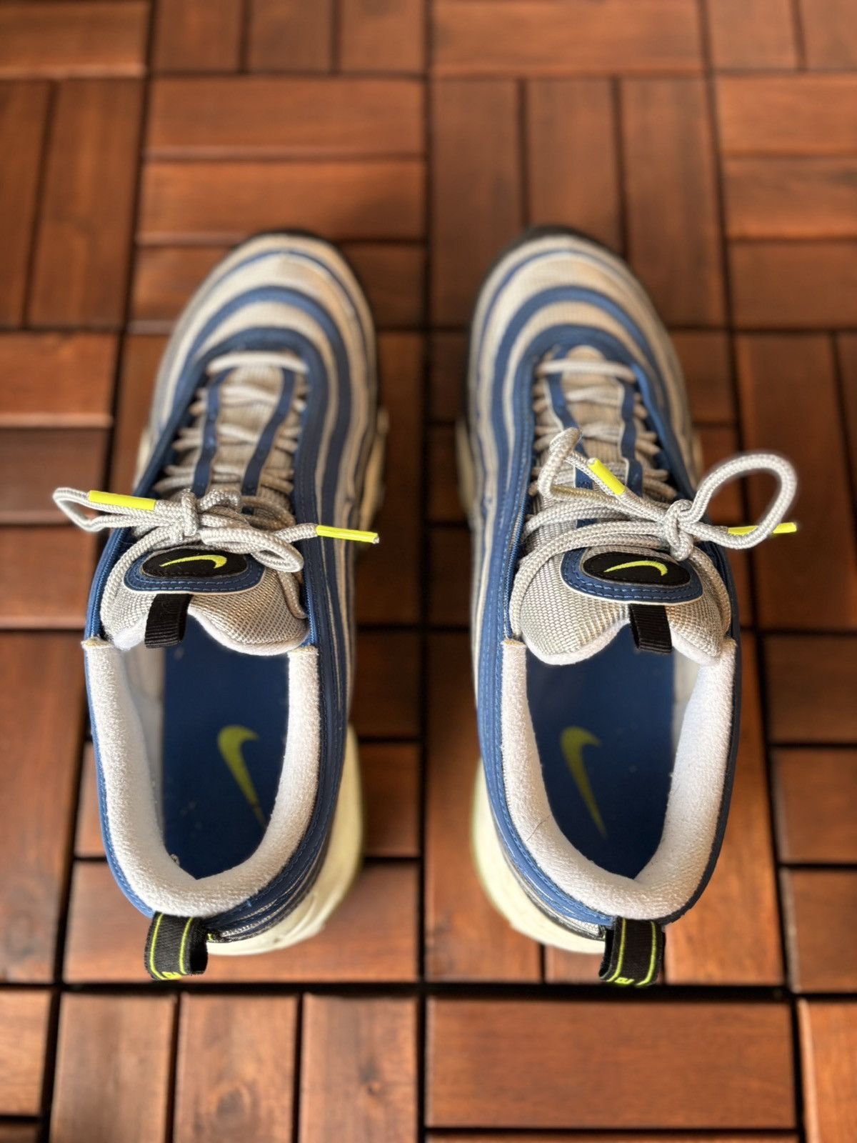 Nike Nike Air Max 97 OG “Atlantic Blue / Voltage Yellow” – US 11 Size US 11 / EU 44 - 7 Thumbnail