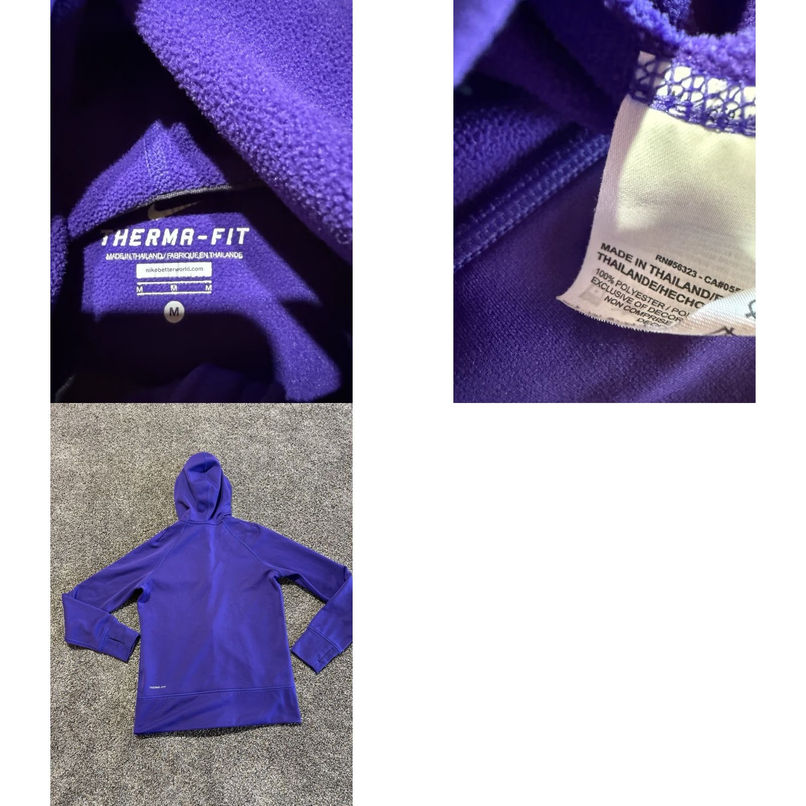Nike Nike Reebok Womens Hoodie Pullover Size Medium Lot Of 3 FLAWS Size M / US 6-8 / IT 42-44 - 10 Thumbnail
