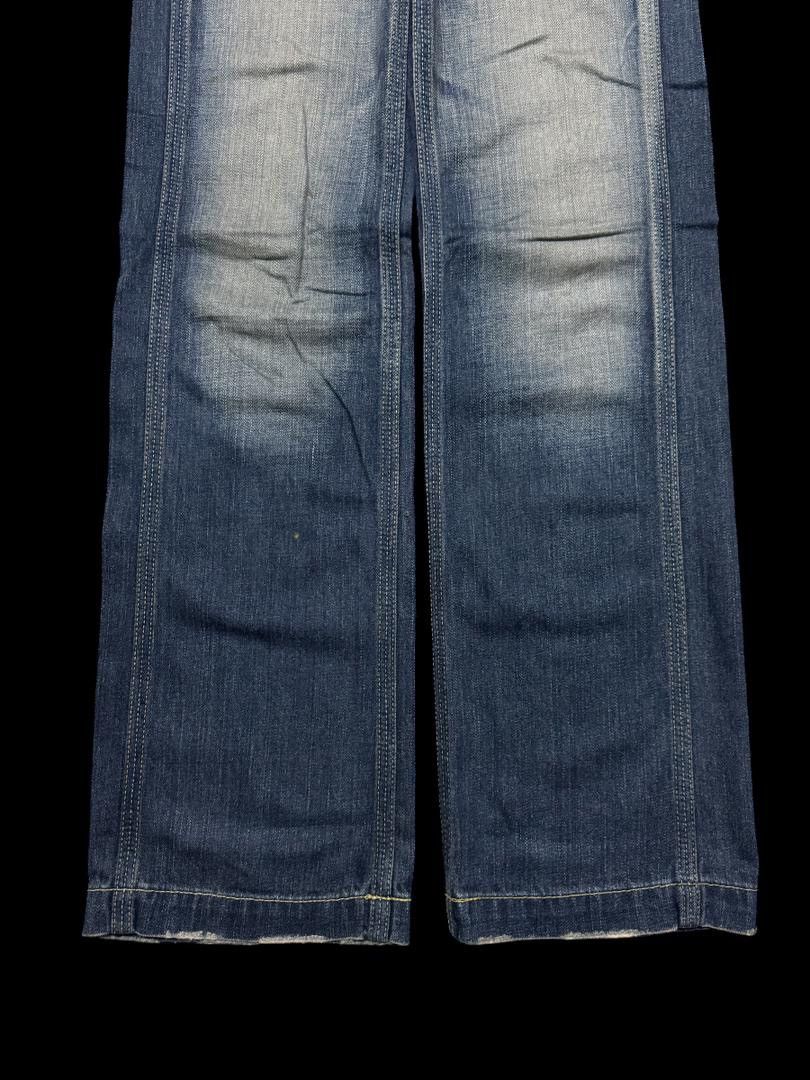 Japanese Brand BAGGY Vintage 90s John Bull Honey Comb Faded Style Distress Size US 29 - 8 Thumbnail