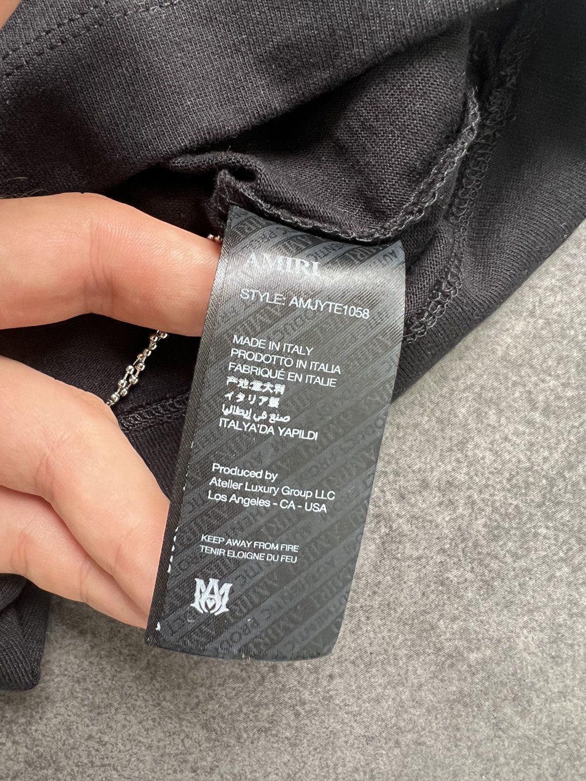 Amiri Amiri Paradise Airbrush Tee Size US XL / EU 56 / 4 - 11 Thumbnail
