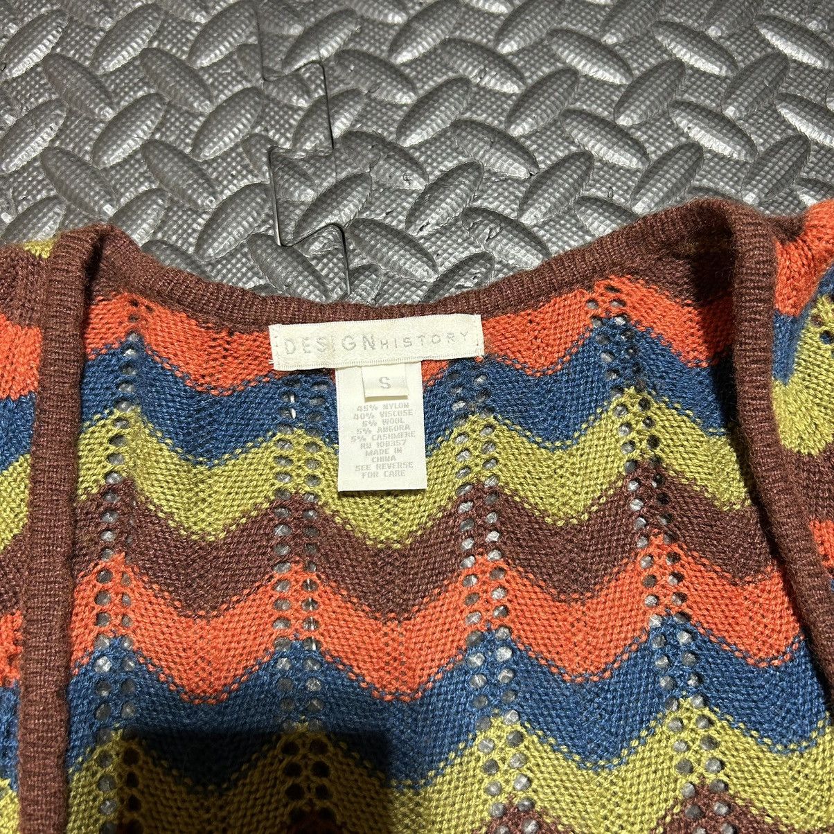 Designer × Other Design History Cardigan Knit Sweater Crochet Belted Small Size S / US 4 / IT 40 - 2 Thumbnail