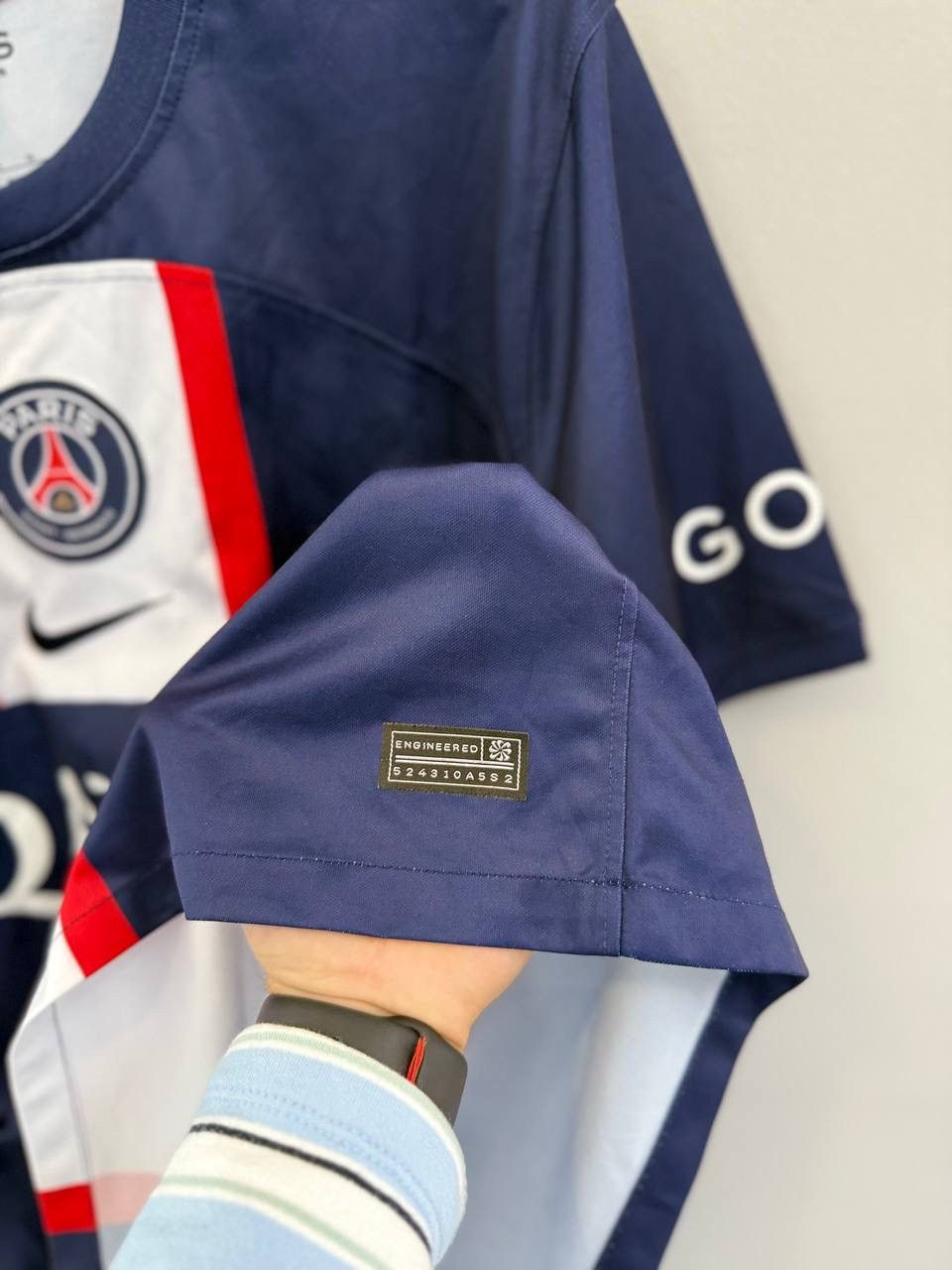Vintage Nike PSG Soccer Jersey Size US XL / EU 56 / 4 - 5 Thumbnail