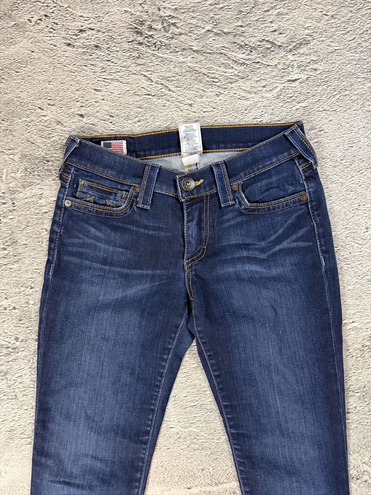 True Religion True Religion vintage skinny jeans slim Stella stitching Size 27" / US 4 / IT 40 - 6 Thumbnail