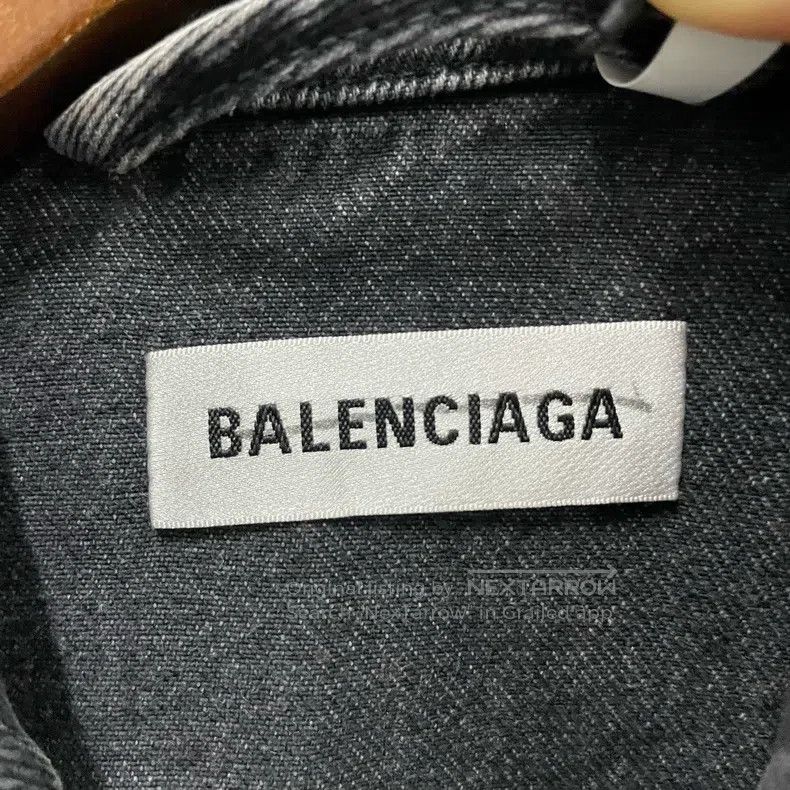 Balenciaga Balenciaga Castle Printed Denim Jacket Size XS / US 0-2 / IT 36-38 - 3 Thumbnail