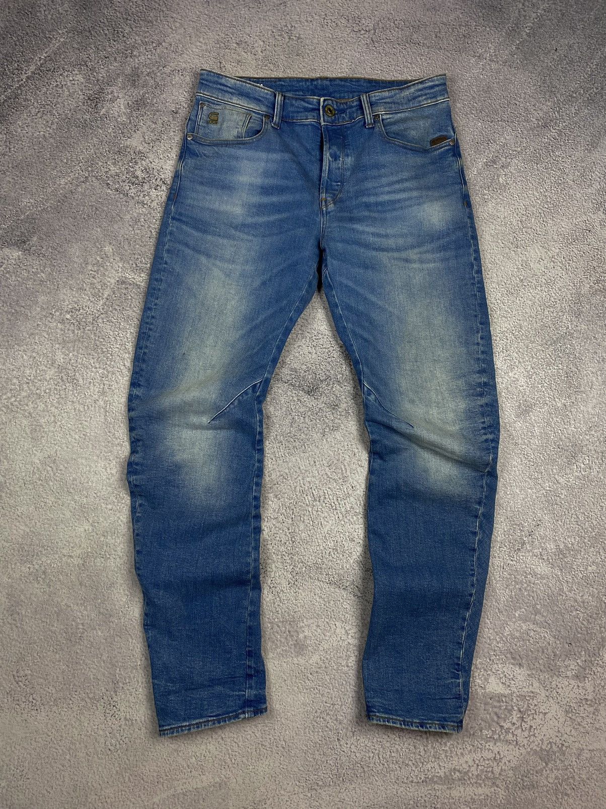 G-Star G-Star Raw Arc 3D Slim Blue Jeans Size US 31 - 1 Thumbnail