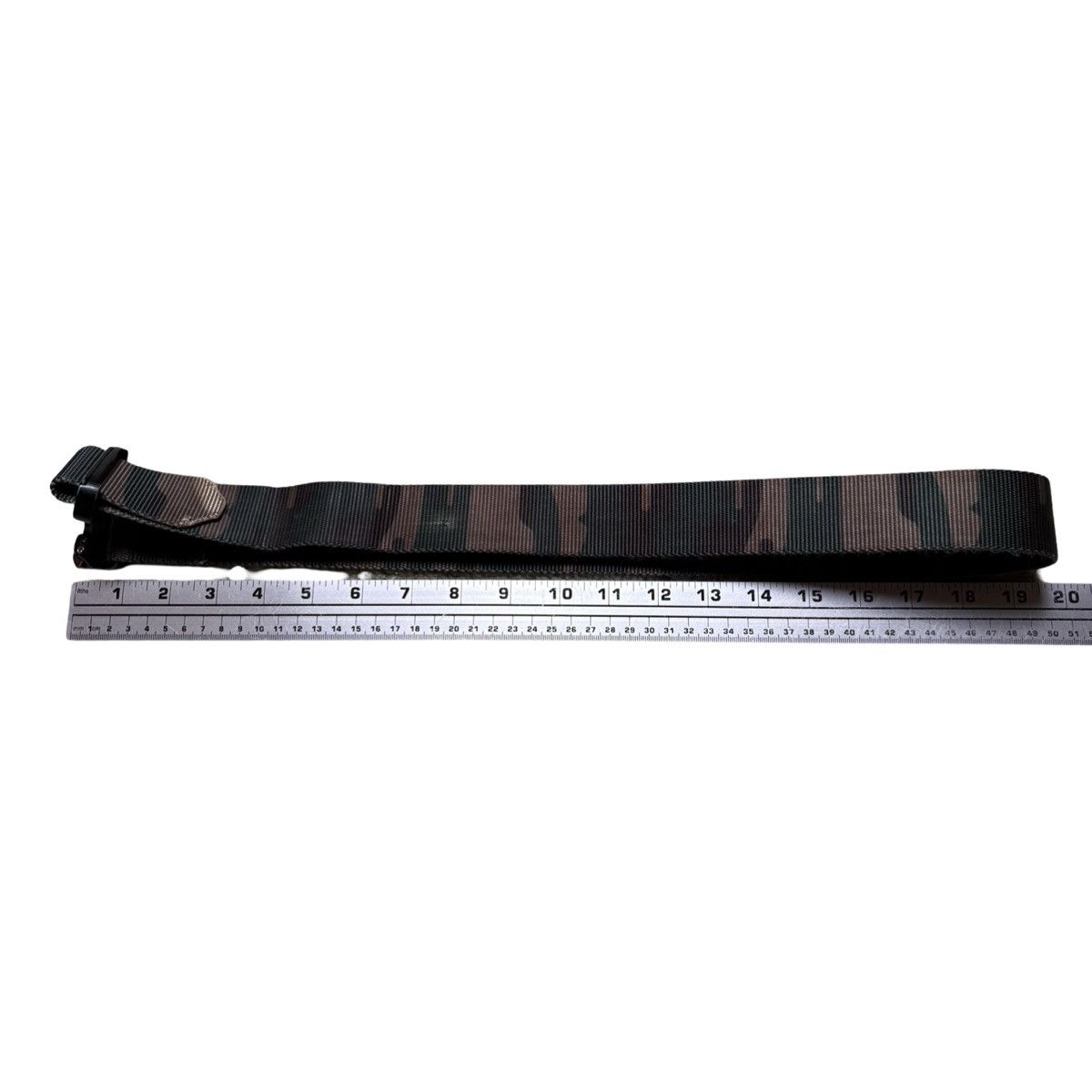 Other Vintage Fairwin Tatical Woodland Camo Nylon Belt Seat Buckle Size 32 - 5 Thumbnail