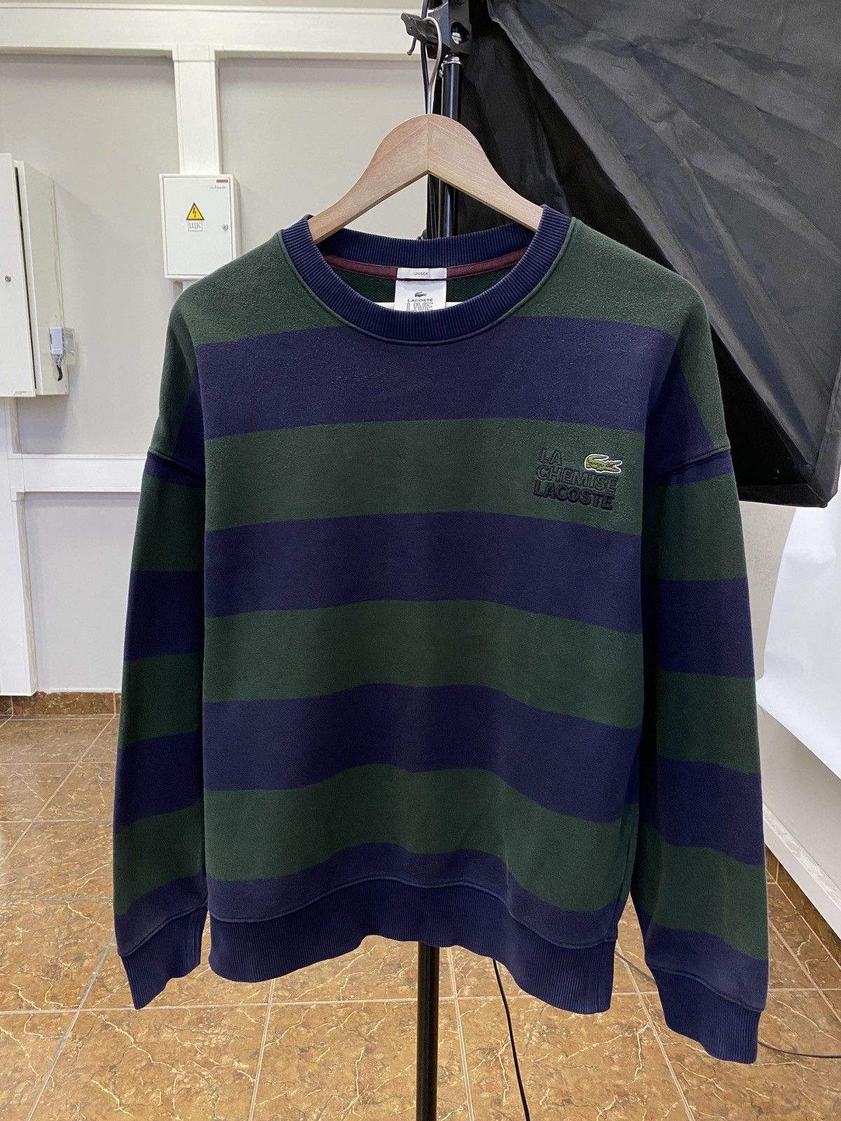 Lacoste 🇺🇸 Lacoste Live Sweatshirt College Style Rare Retro Hype Y2K Size US L / EU 52-54 / 3 - 1 Thumbnail