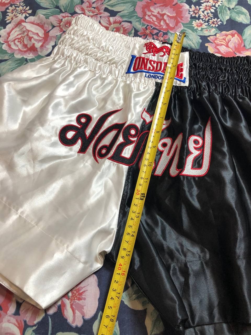 Lonsdale Mens LONSDALE Boxing Arts Training Shorts Size US 34 / EU 50 - 8 Thumbnail