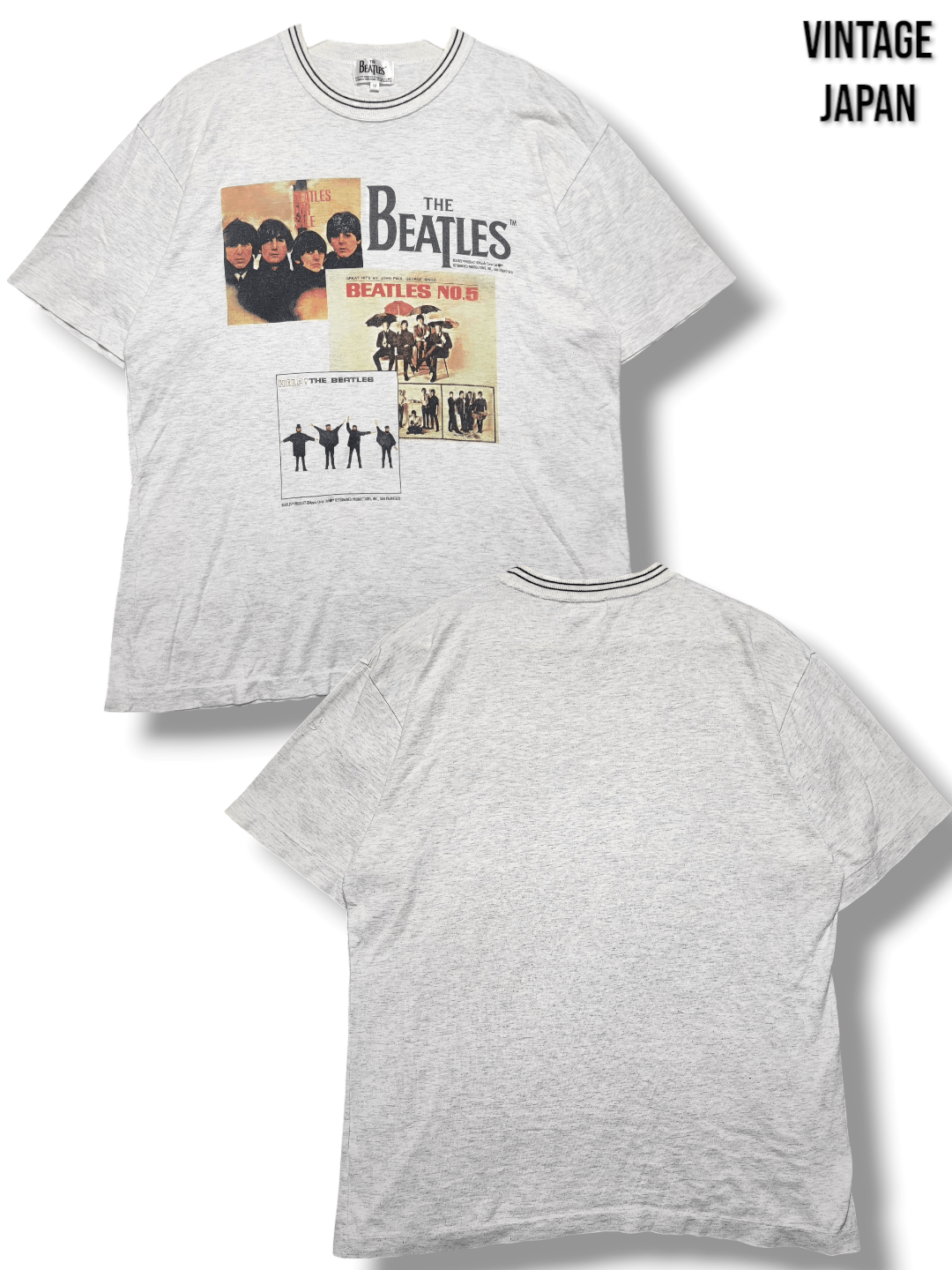 Band Tees Vintage Japan The Beatles Tshirt Band Size US M / EU 48-50 / 2 - 1 Thumbnail