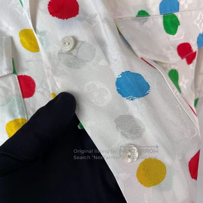 Louis Vuitton Louis Vuitton Polka-dot shirt Size M / US 6-8 / IT 42-44 - 7 Thumbnail