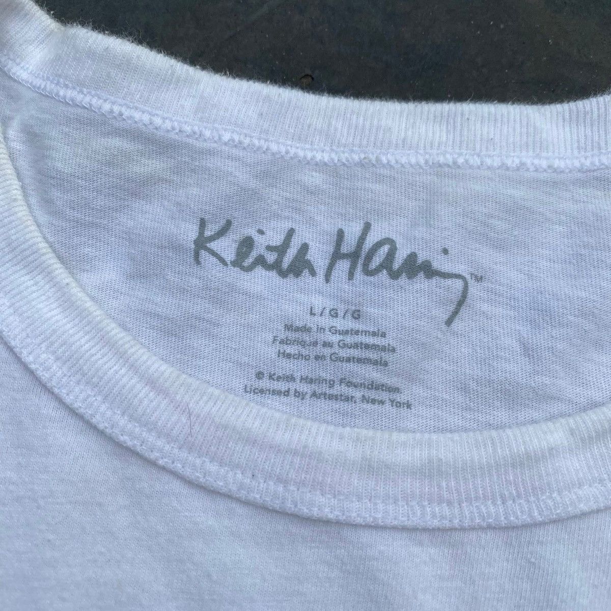 Vintage RARE ‼️ Keith Haring Size US L / EU 52-54 / 3 - 3 Thumbnail