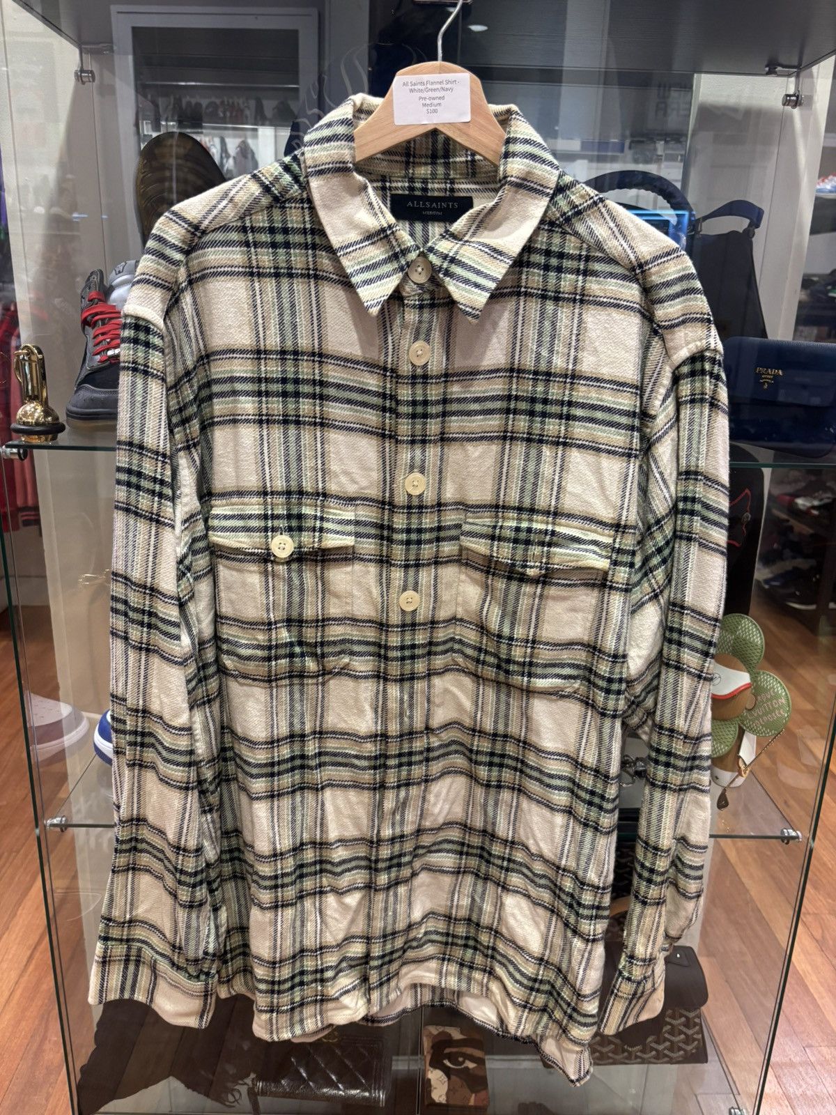 Allsaints Allsaints Flannel Shirt Size US M / EU 48-50 / 2 - 1 Thumbnail