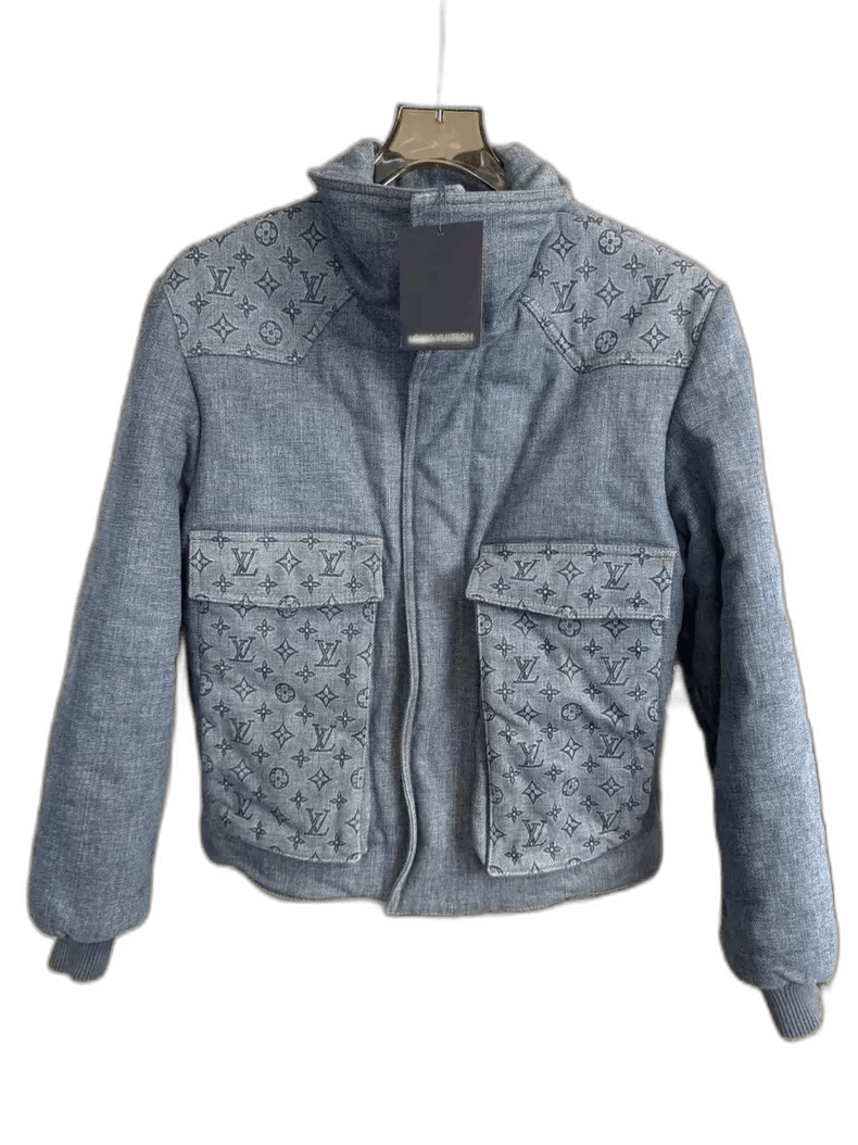 Louis Vuitton Louis Vuitton Embossed Cotton Jacket for Sale-yf Size US XL / EU 56 / 4 - 1 Thumbnail