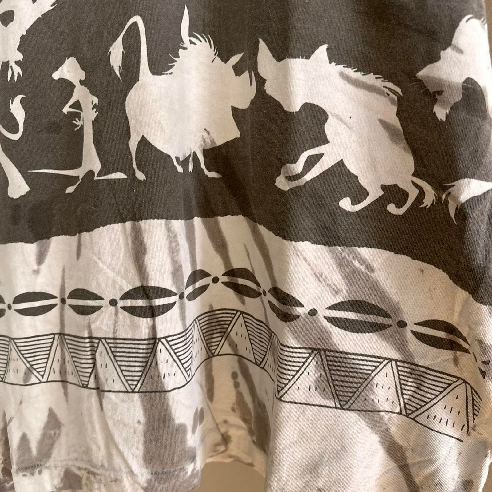 Disney × Vintage Vintage The Lion King white Movie Promo Shirt Size US XL / EU 56 / 4 - 3 Thumbnail