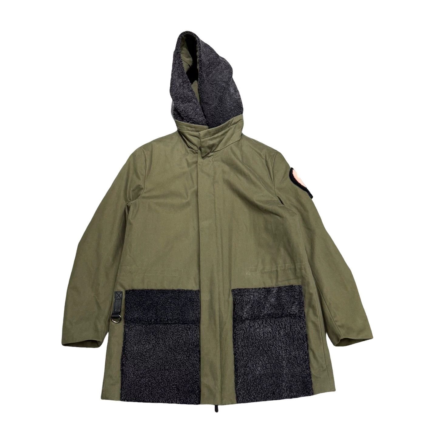 Fendi Fendi Shearling Trim Hooded Coat Size S Size US S / EU 44-46 / 1 - 1 Thumbnail
