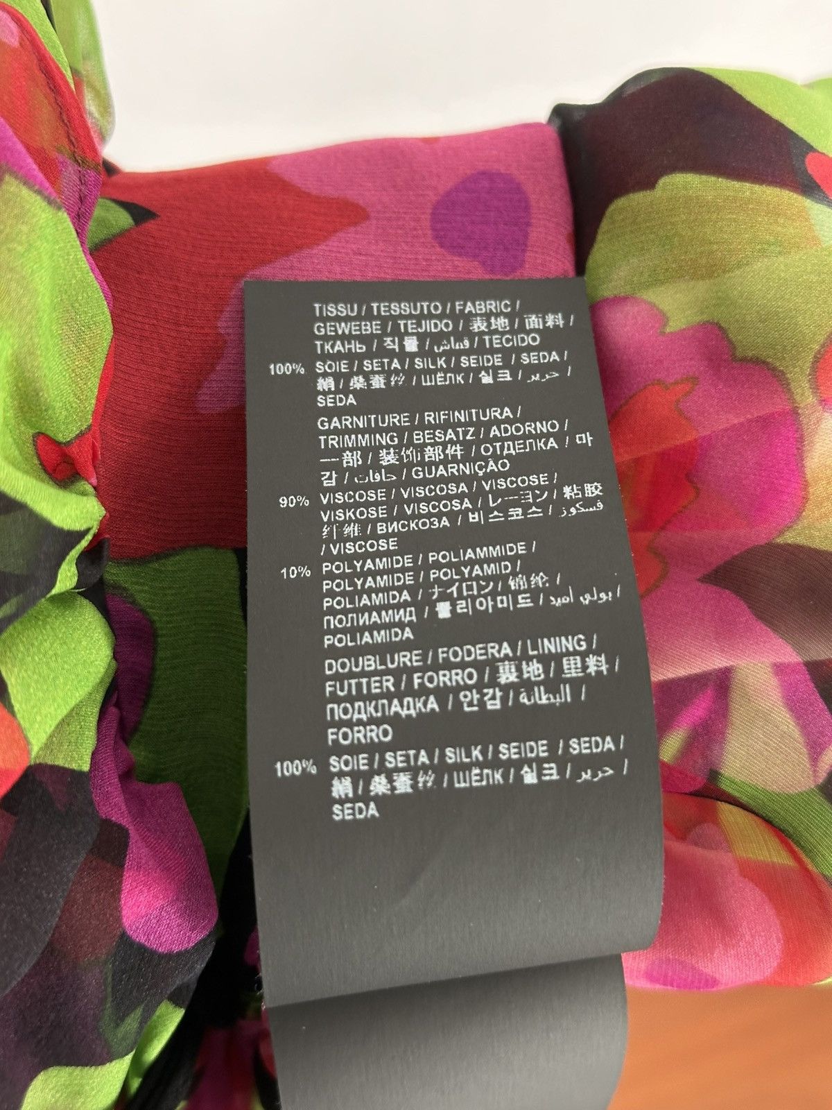 Saint Laurent Paris Saint Laurent Multicolor dress Size XS / US 0-2 / IT 36-38 - 11 Thumbnail