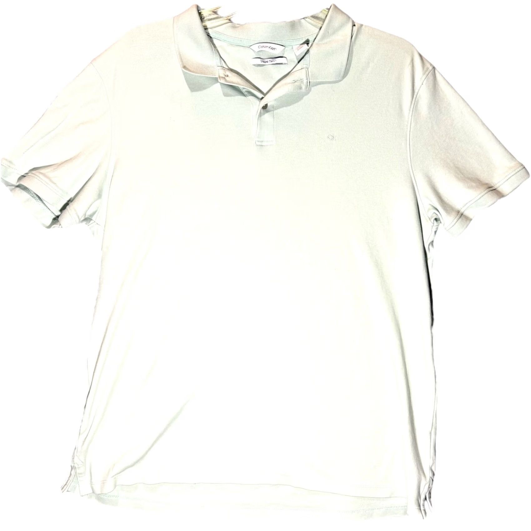 Calvin Klein Calvin Klein Polo Shirt Golf Blue Short Sleeve L Men's Liquid Touch Shirt Size US L / EU 52-54 / 3 - 3 Thumbnail