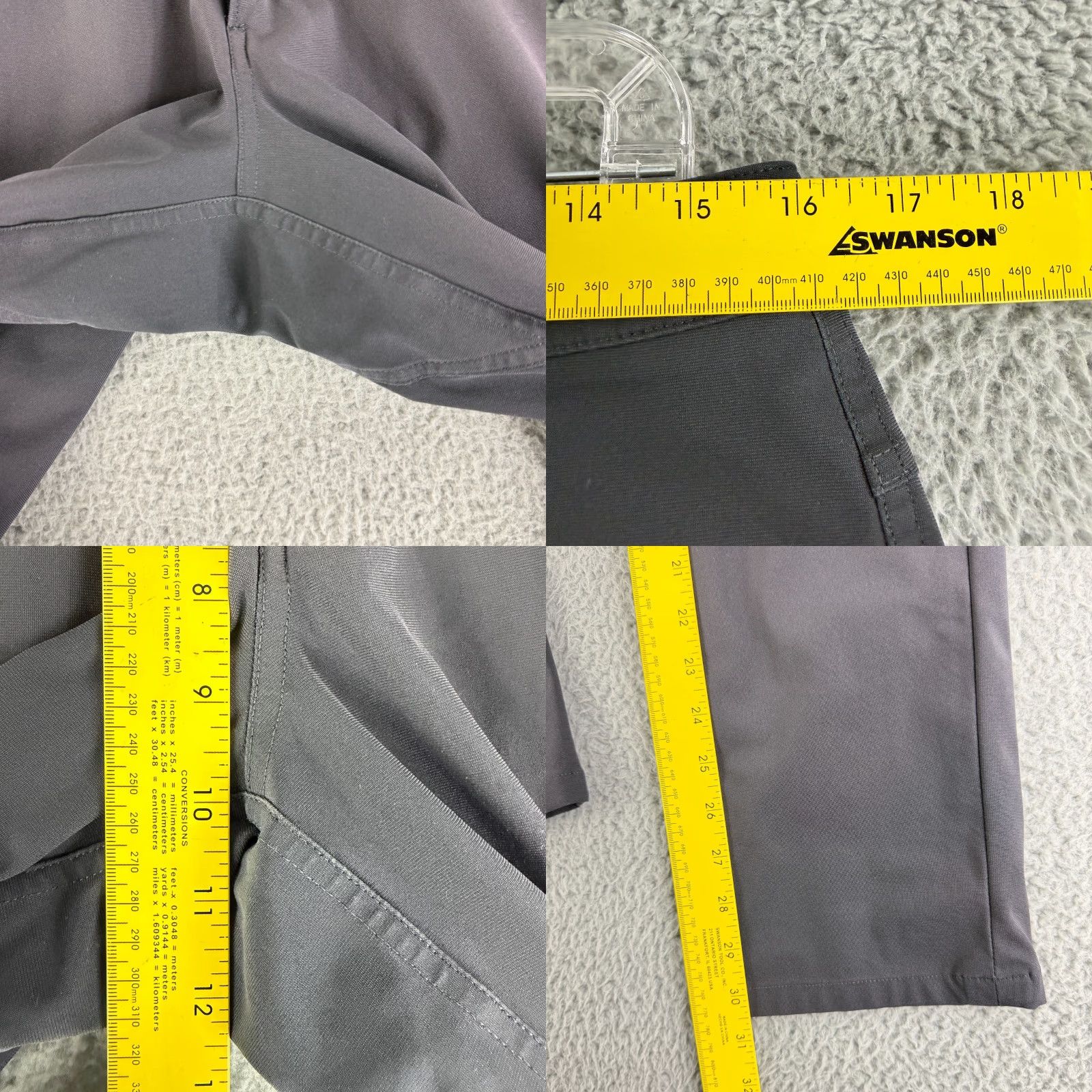 Lululemon Lululemon ABC Classic Fit Pant Mens Size 32 Black Straight Leg Casual Work Gym Pants Size US 32 / EU 48 - 8 Thumbnail