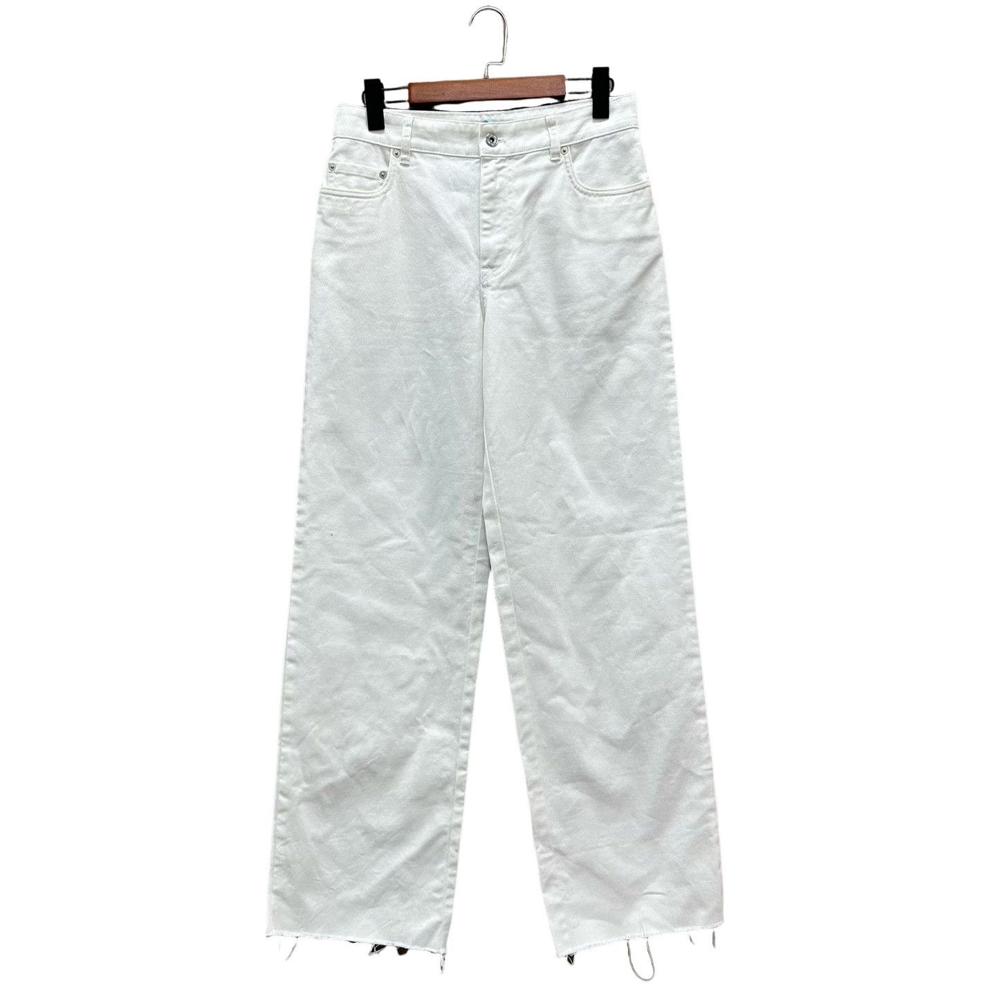 Miu Miu Miu Miu Logo Embroidery Jeans Size 26 Size 26" / US 2 / IT 38 - 1 Thumbnail