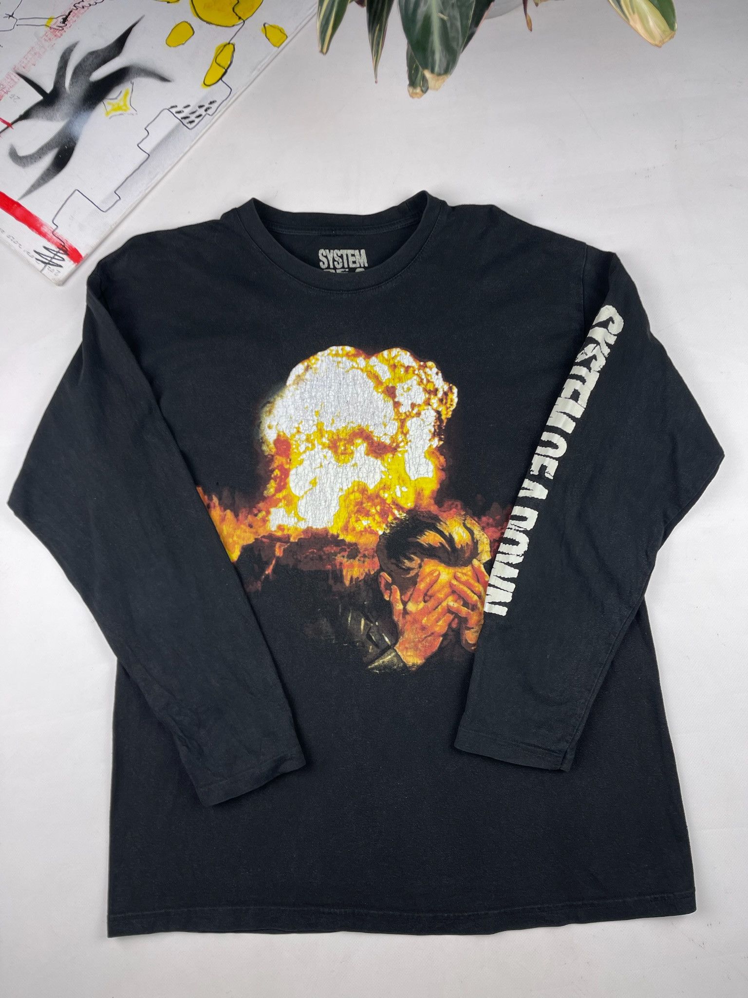 Band Tees System Of A Down longsleeve Size US M / EU 48-50 / 2 - 1 Thumbnail