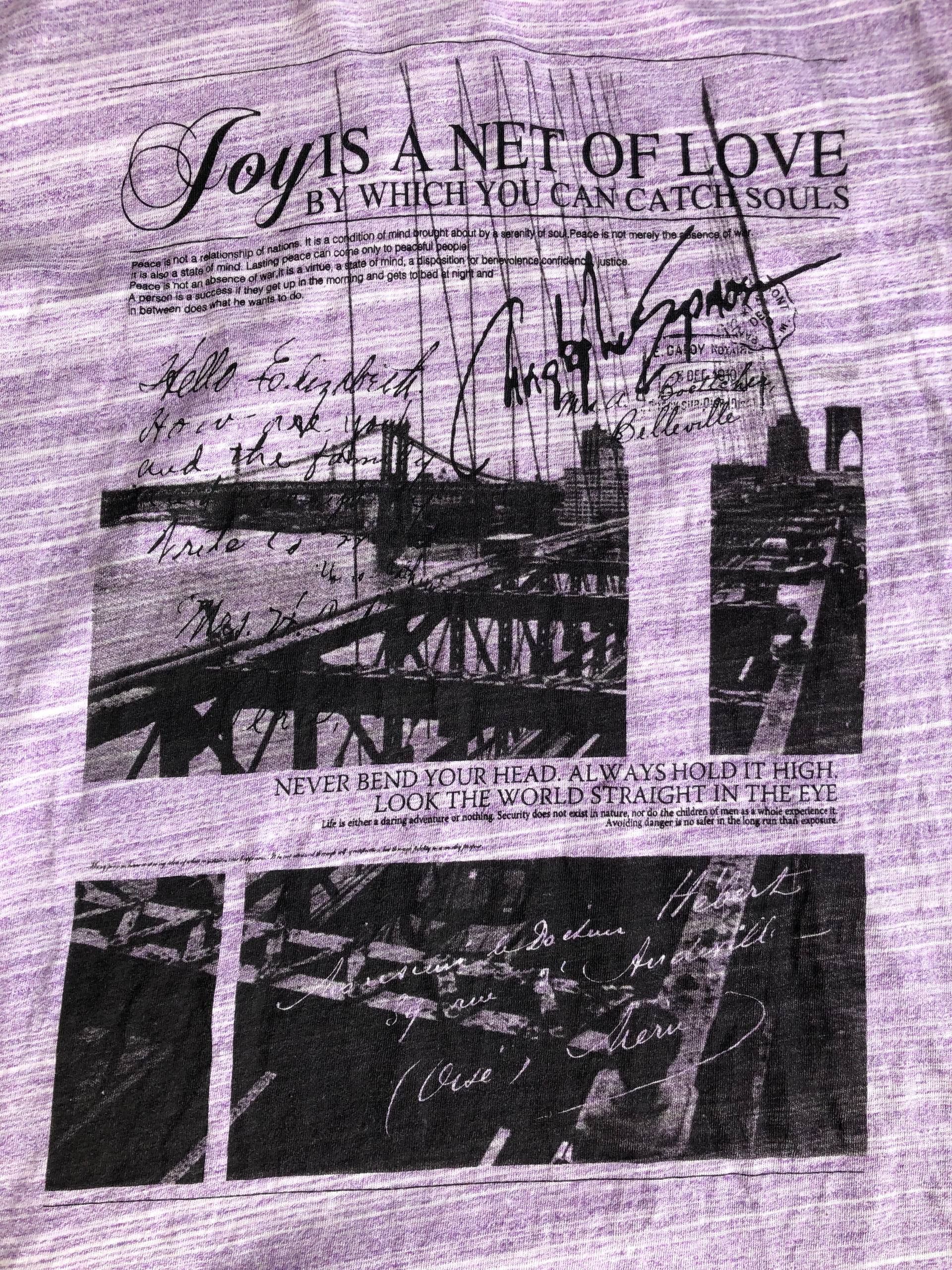 If Six Was Nine 2000s poem Plus One words tee Size US L / EU 52-54 / 3 - 4 Thumbnail