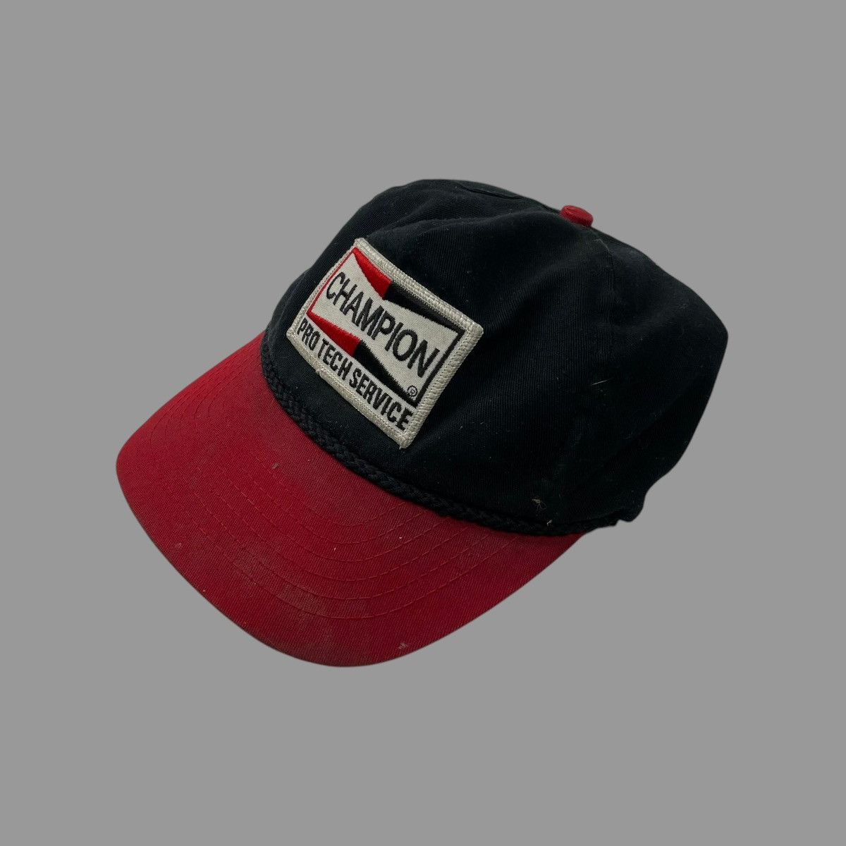 Vintage Vintage 1980s champion hat Size ONE SIZE - 2 Thumbnail