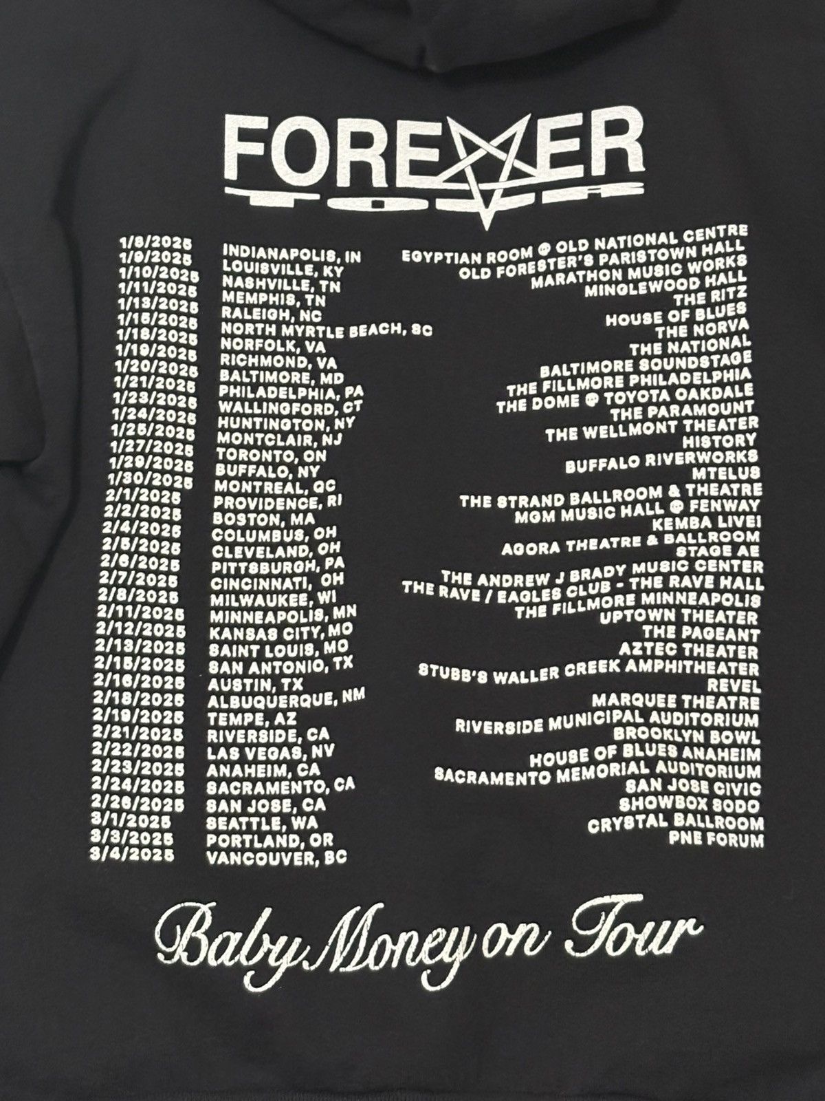 Destroy Lonely Destroy lonely “Bbymoney” forever tour hoodie Size US M / EU 48-50 / 2 - 7 Thumbnail